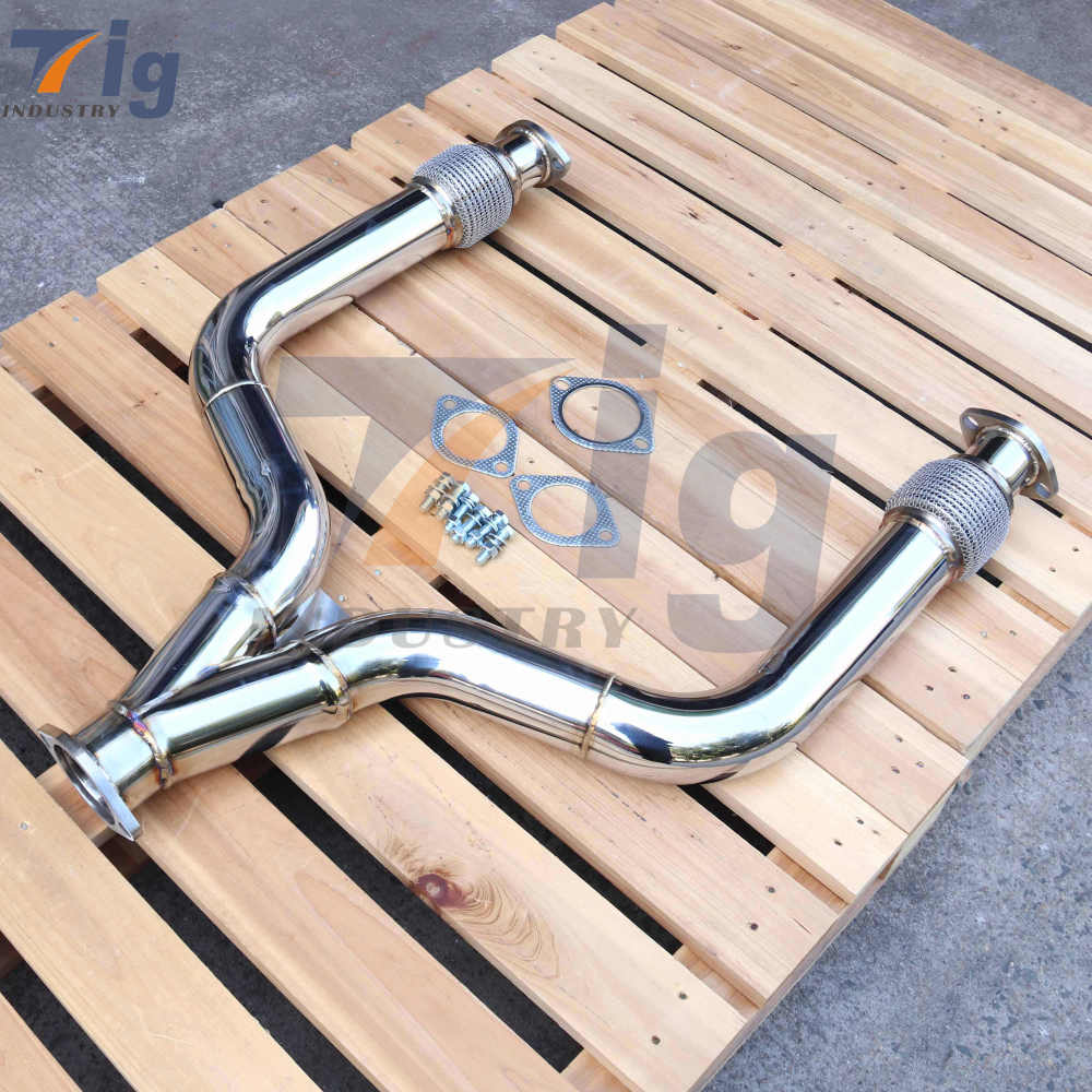 FOR INFINITI Q50 Q60 3.0T 3" Y-Pipe Stainless Steel Exhaust Y Pipe