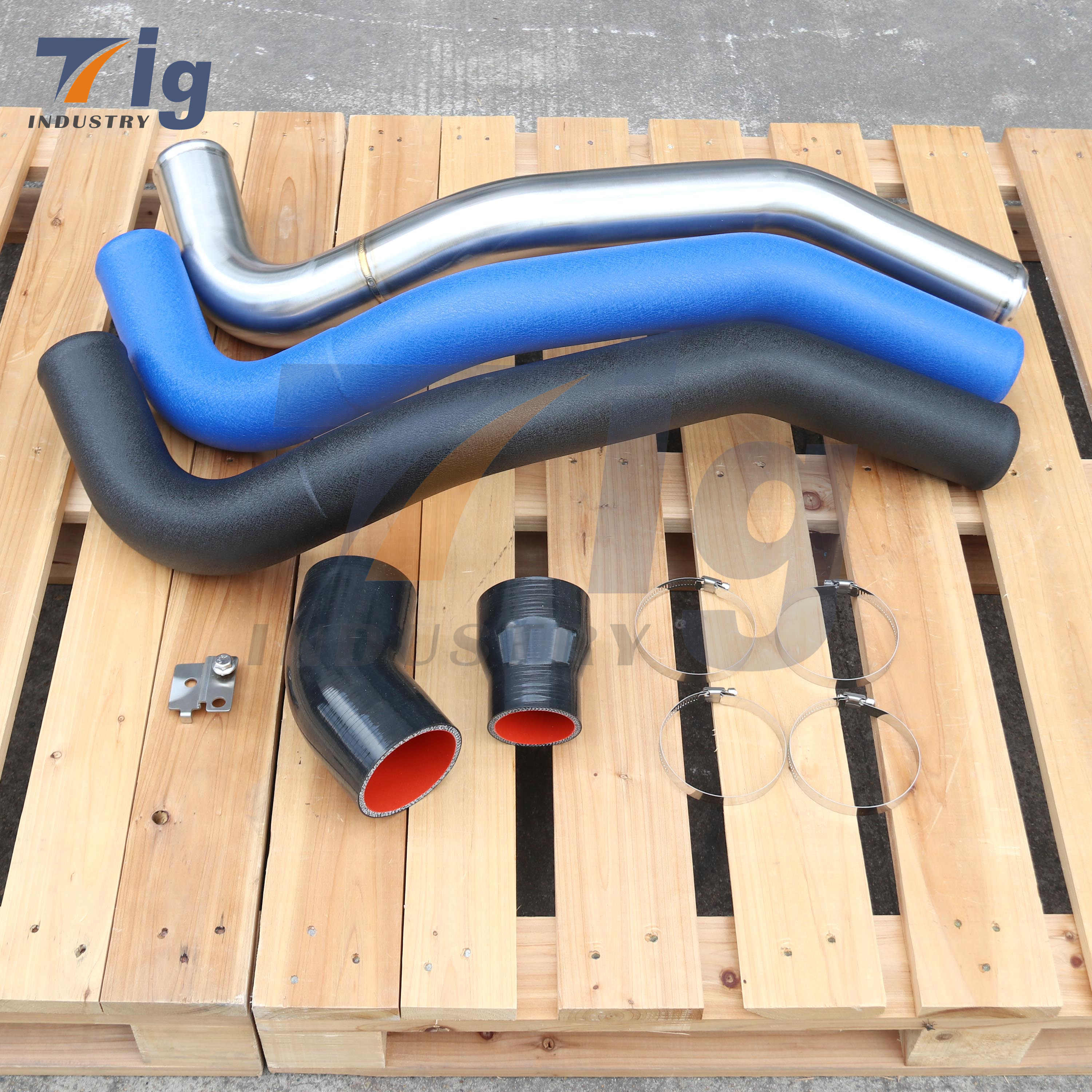 Stainless Steel HOT SIDE INTERCOOLER PIPE FOR GMC GM 6.6L DURAMAX 2001-2010