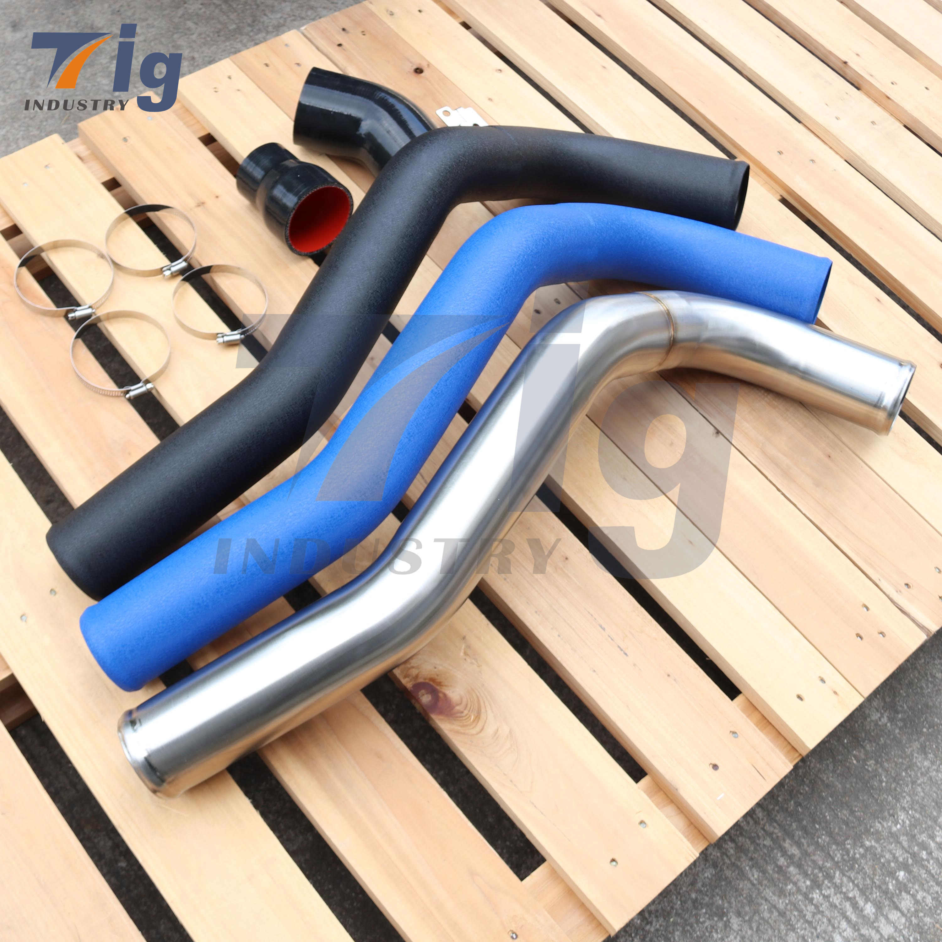 Stainless Steel HOT SIDE INTERCOOLER PIPE FOR GMC GM 6.6L DURAMAX 2001-2010