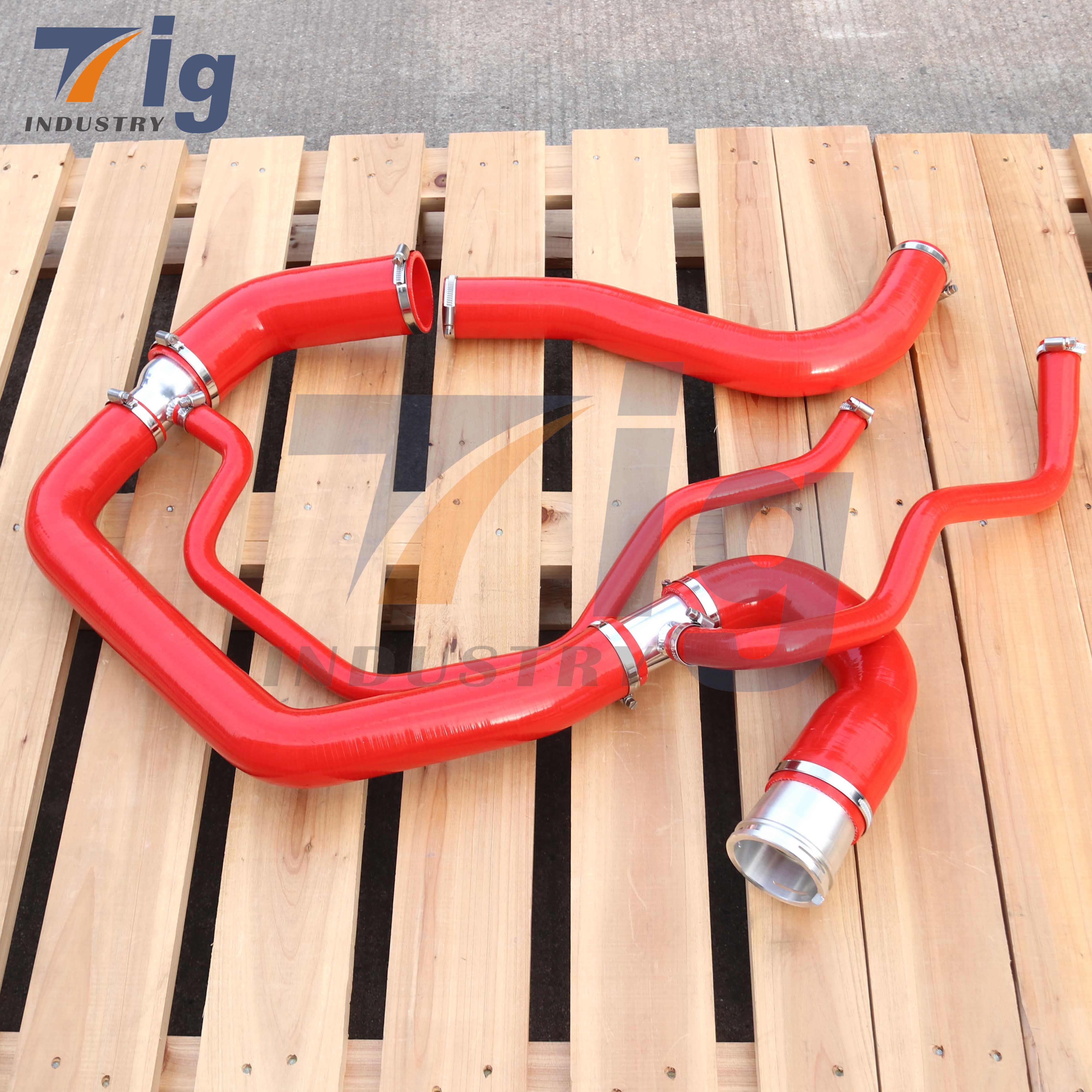 Heavy Duty Silicone Coolant Hose Chevy GMC Sierra 2500 3500 Duramax 6.6L Upper and Lower COOLANT Kit 06-10