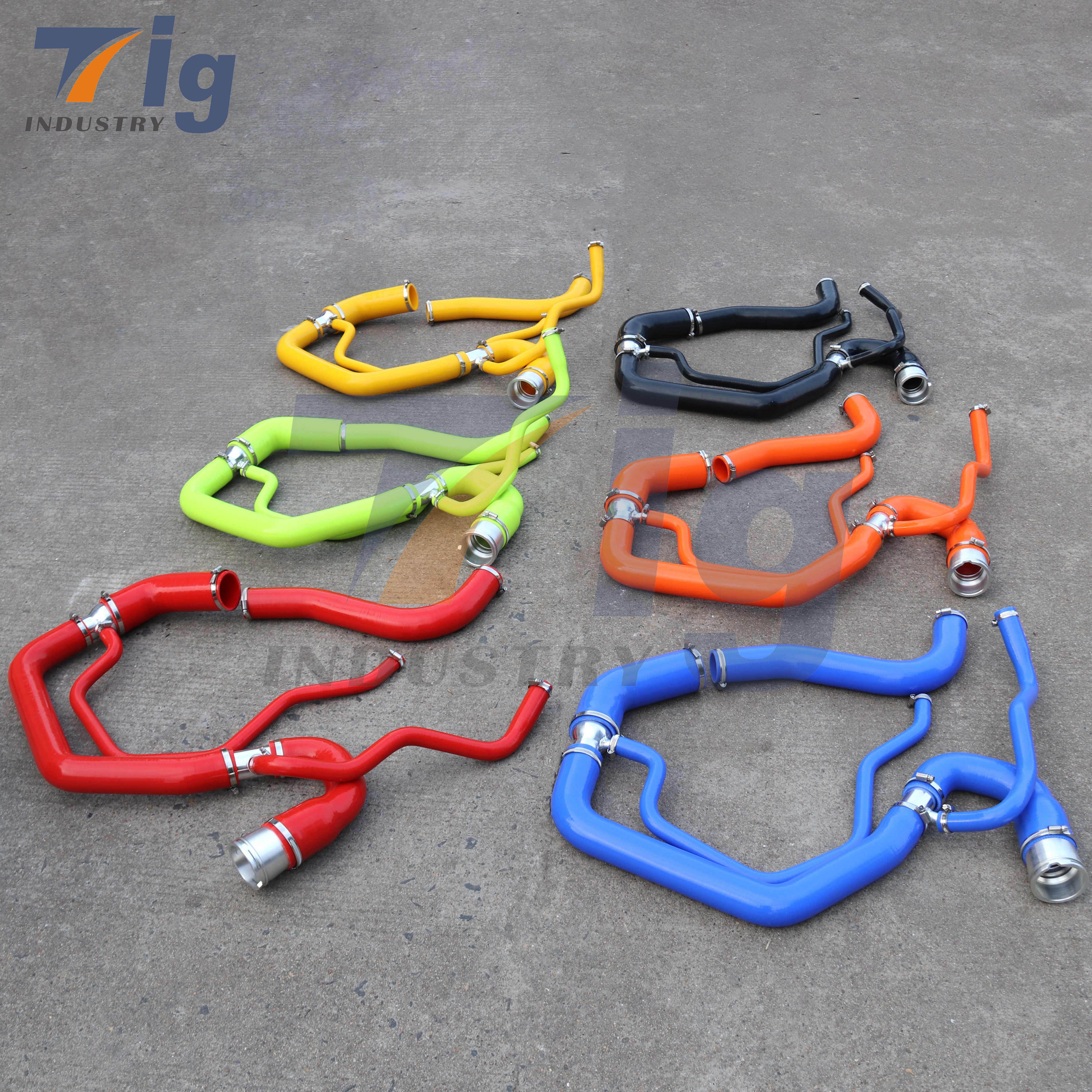 Heavy Duty Silicone Coolant Hose Chevy GMC Sierra 2500 3500 Duramax 6.6L Upper and Lower COOLANT Kit 06-10
