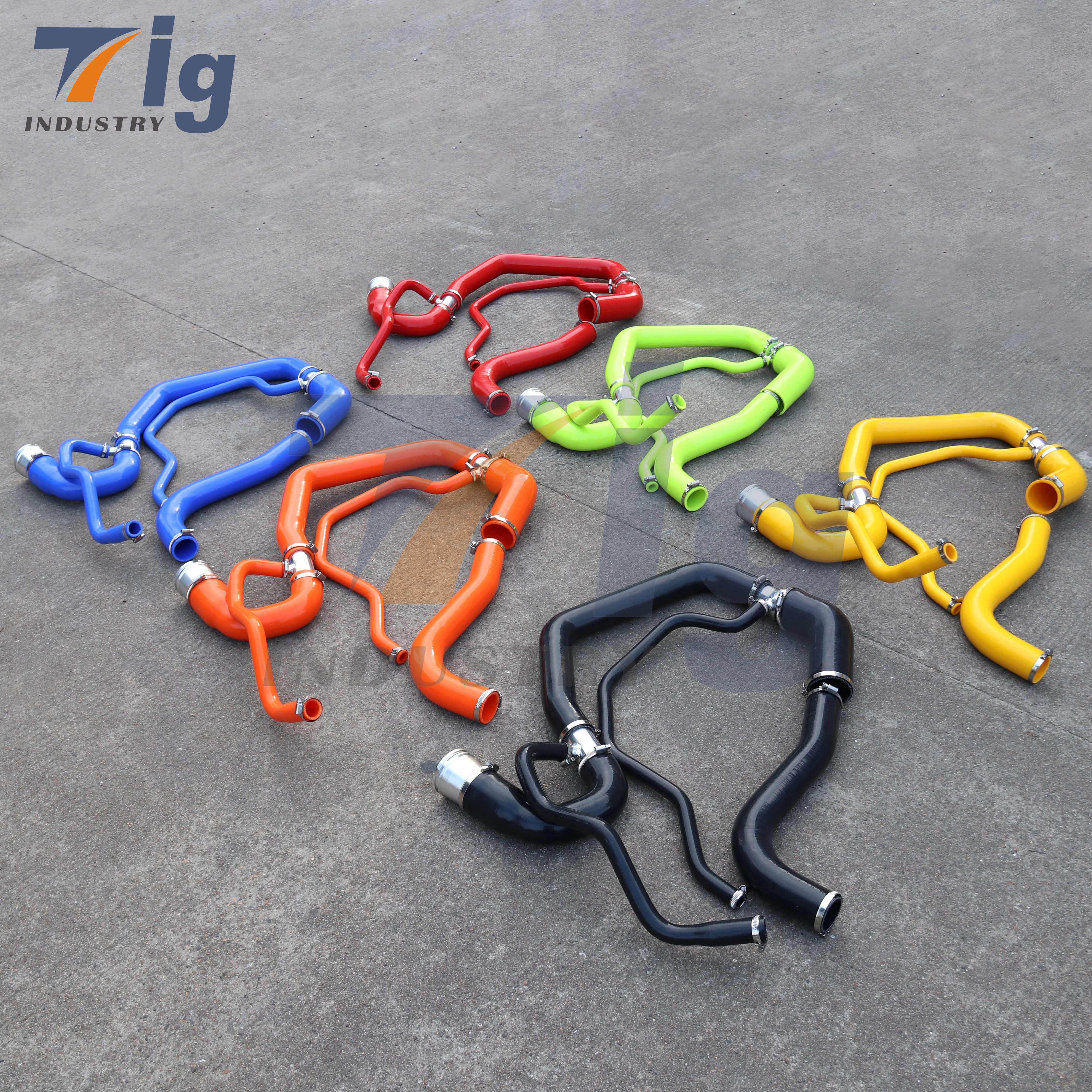 Heavy Duty Silicone Coolant Hose Chevy GMC Sierra 2500 3500 Duramax 6.6L Upper and Lower COOLANT Kit 06-10