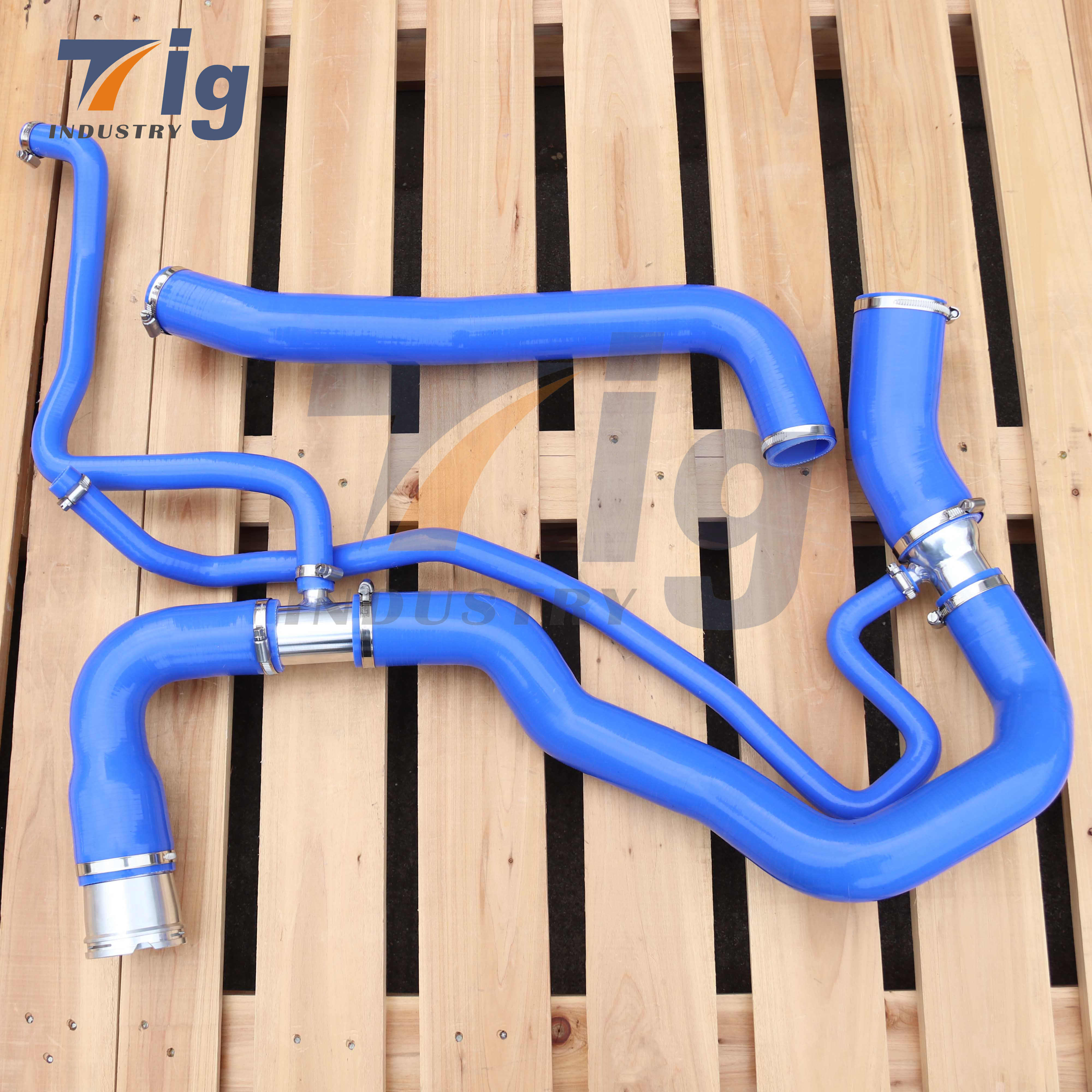Chevrolet Silverado 2500 3500 GM 6.6L DURAMAX SILICONE UPPER LOWER COOLANT HOSE KIT 2011-2016