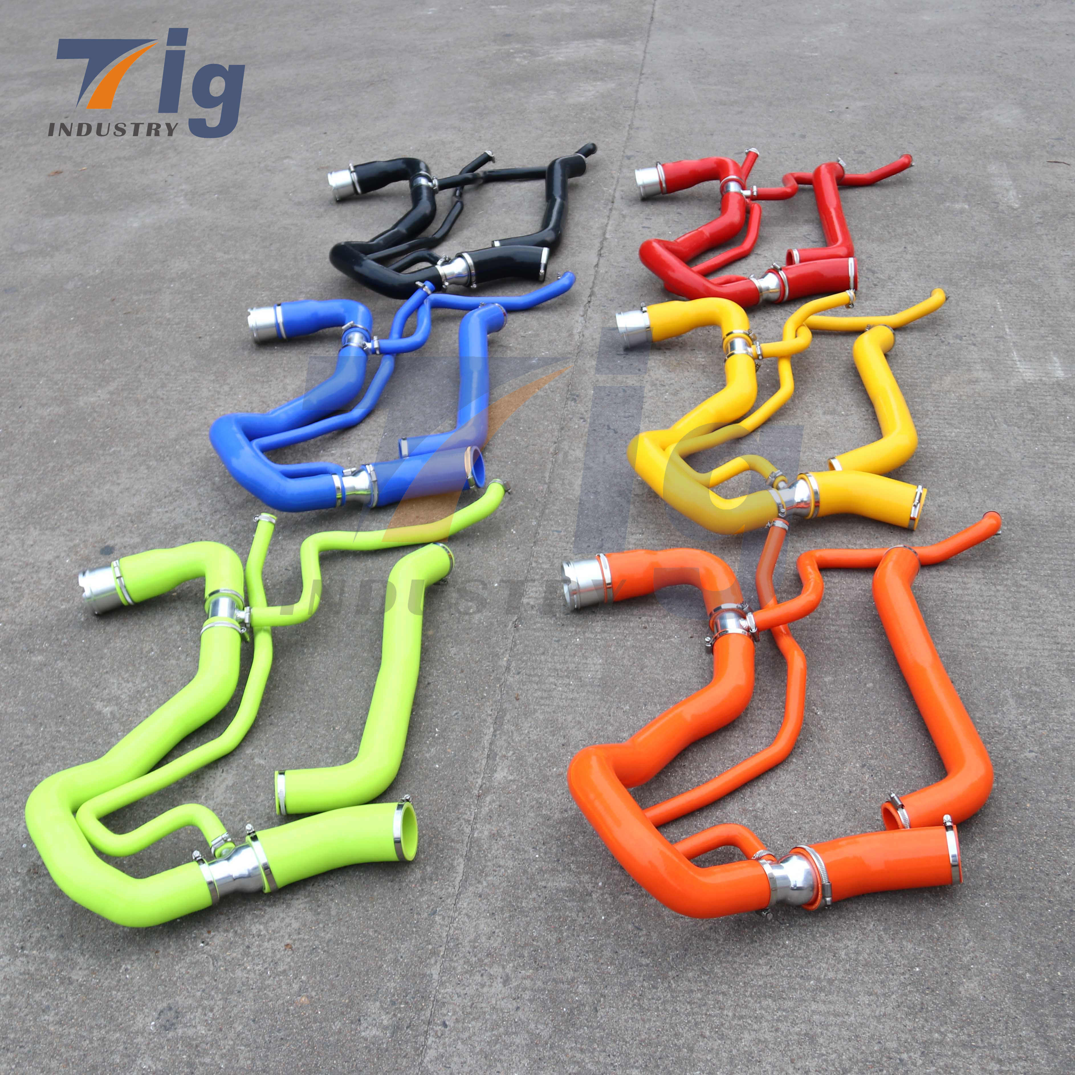 Chevrolet Silverado 2500 3500 GM 6.6L DURAMAX SILICONE UPPER LOWER COOLANT HOSE KIT 2011-2016