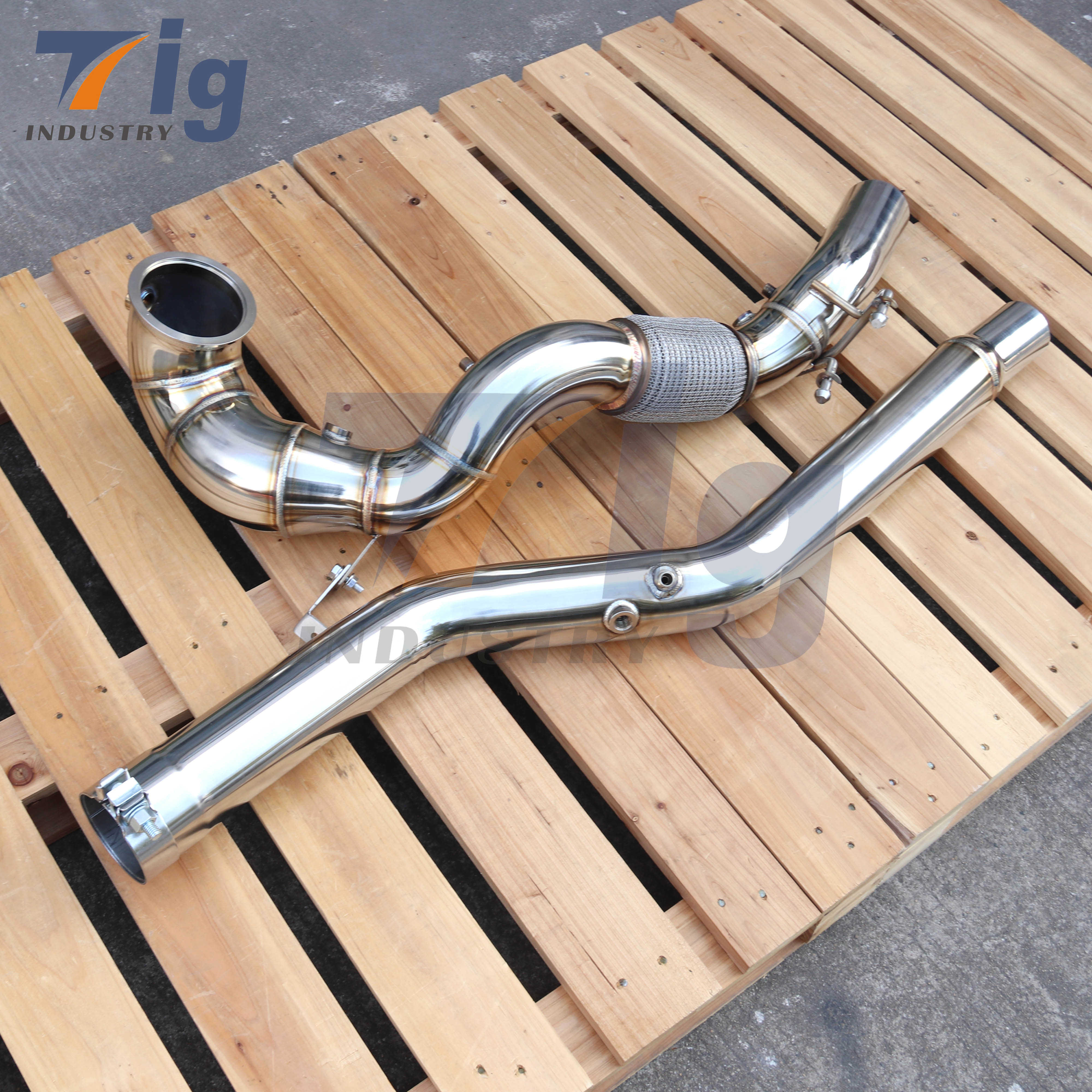 High Flow Downpipe For Volkswagen Golf 8 R Cupra Formentor