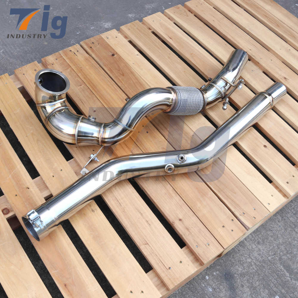 High Flow Downpipe For Volkswagen Golf 8 R Cupra Formentor