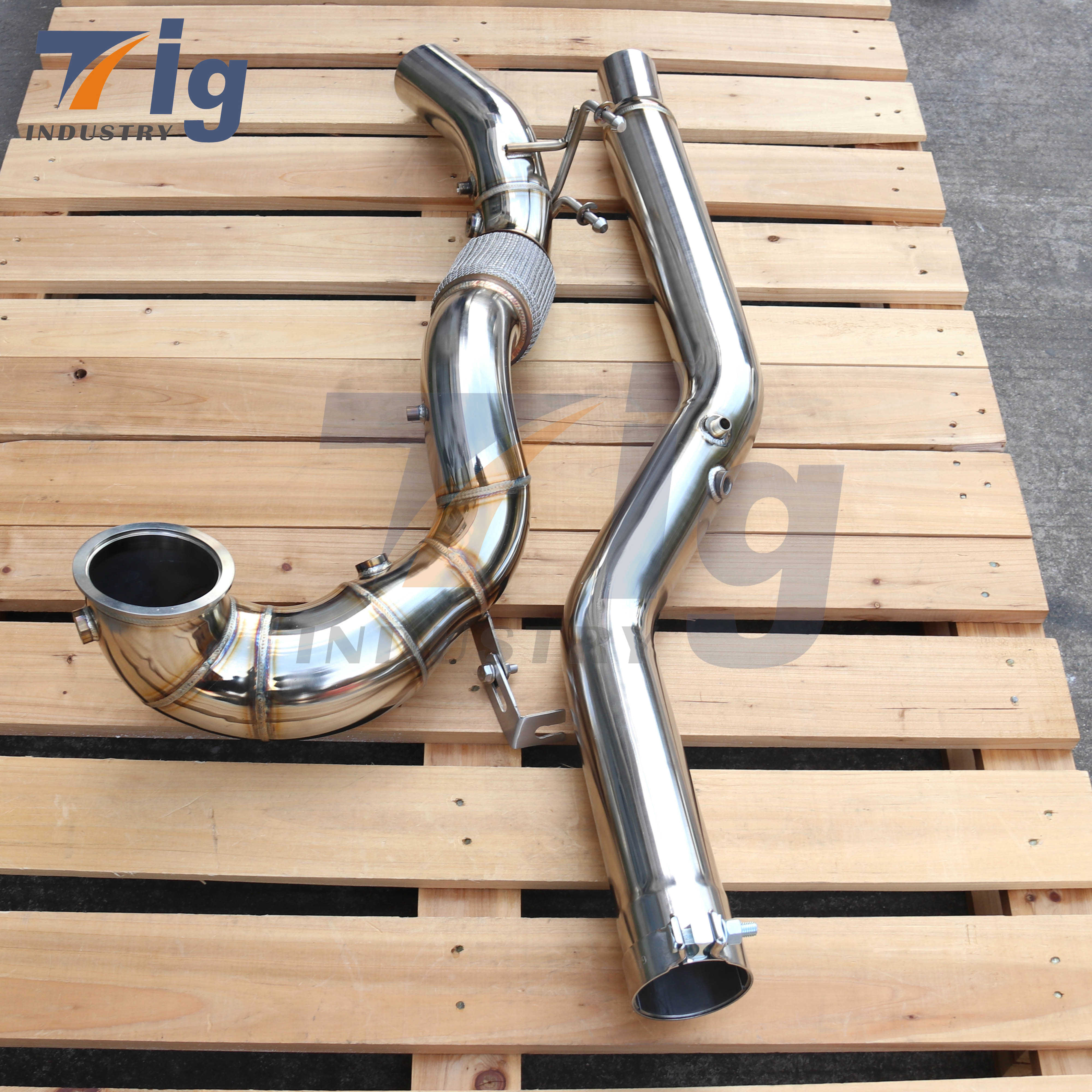 High Flow Downpipe For Volkswagen Golf 8 R Cupra Formentor
