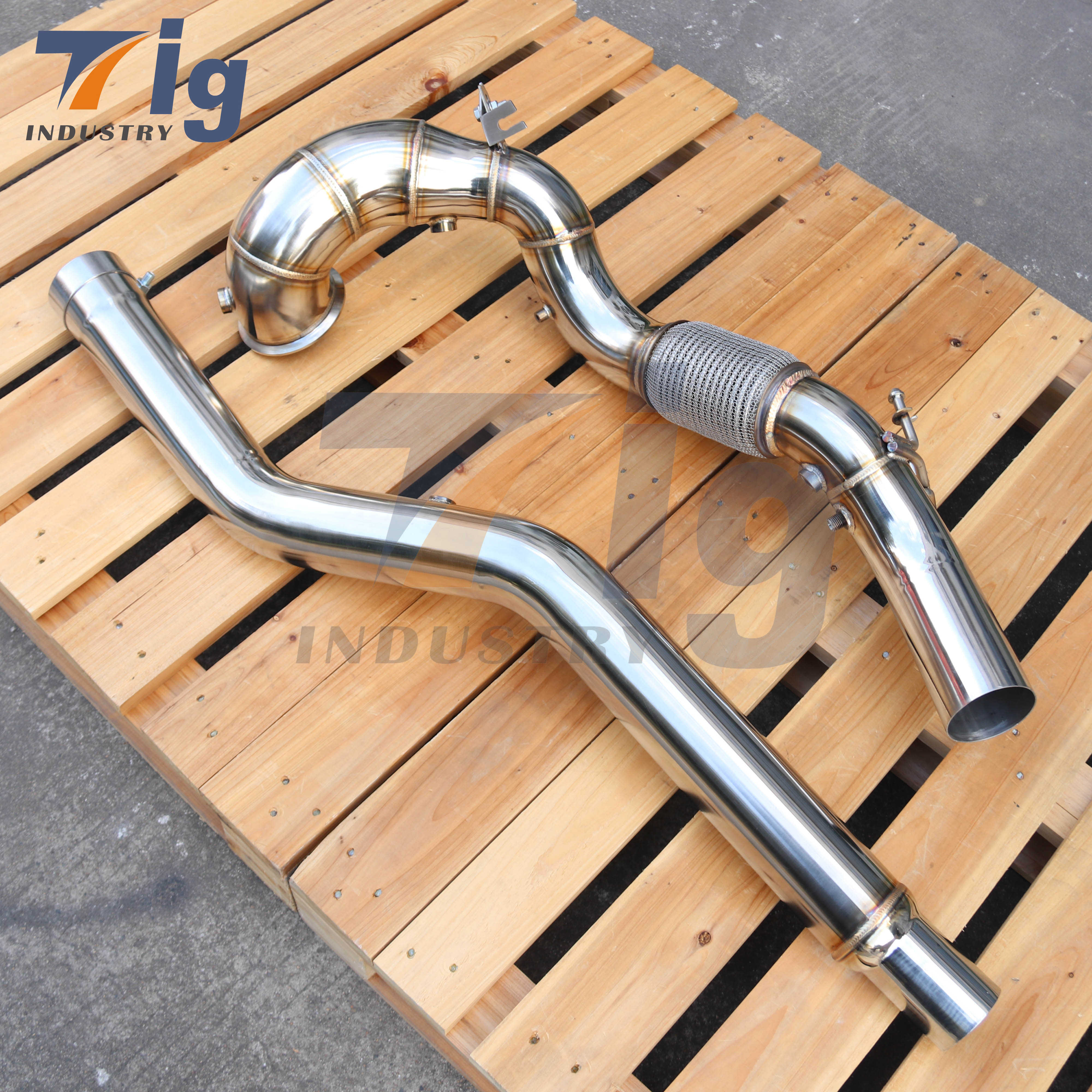 High Flow Downpipe For Volkswagen Golf 8 R Cupra Formentor