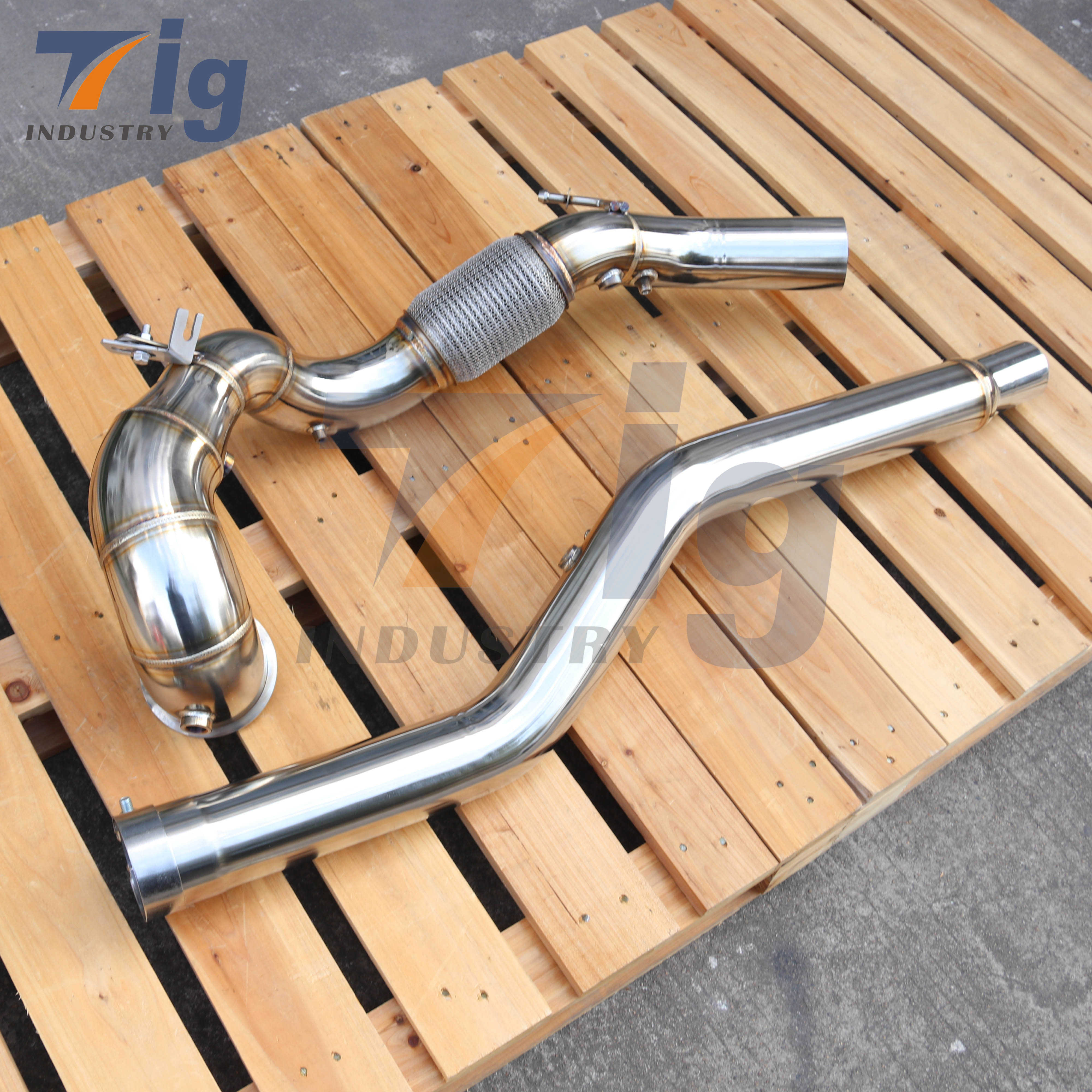 High Flow Downpipe For Volkswagen Golf 8 R Cupra Formentor