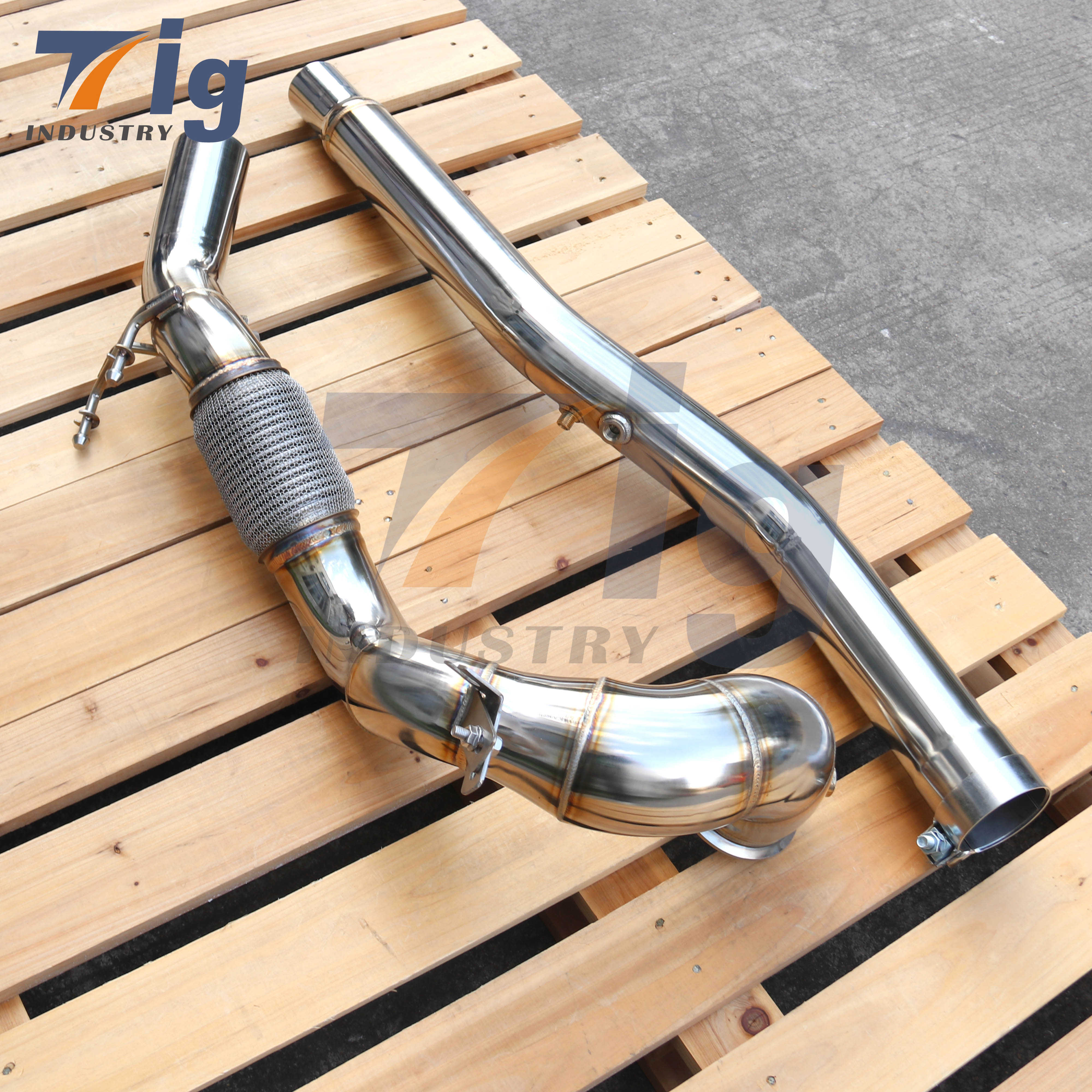High Flow Downpipe For Volkswagen Golf 8 R Cupra Formentor