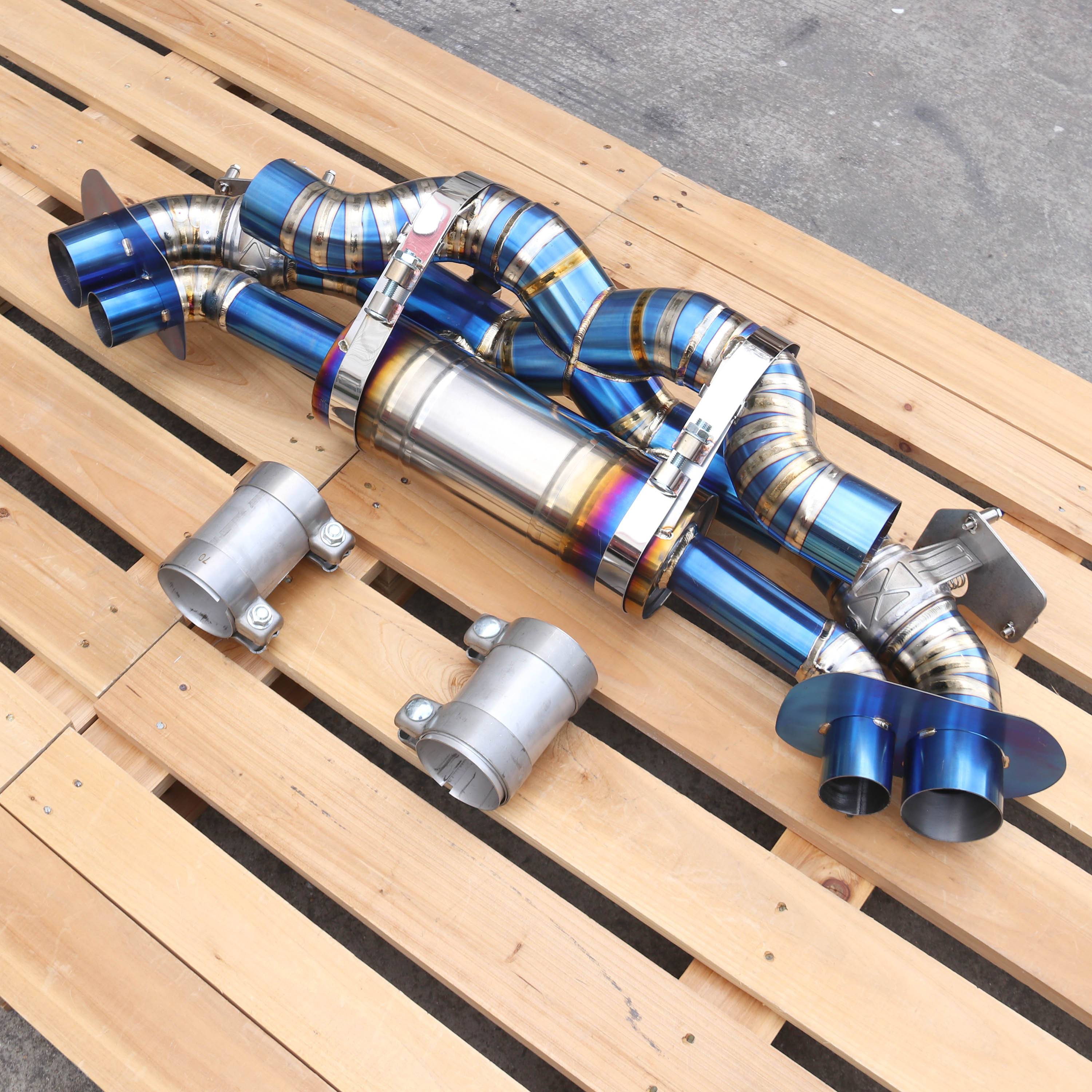 For Porsche 911 Carrera / 4 / S / 4S (992) Titanium Exhaust for Porsche 992 Series Exhaust System