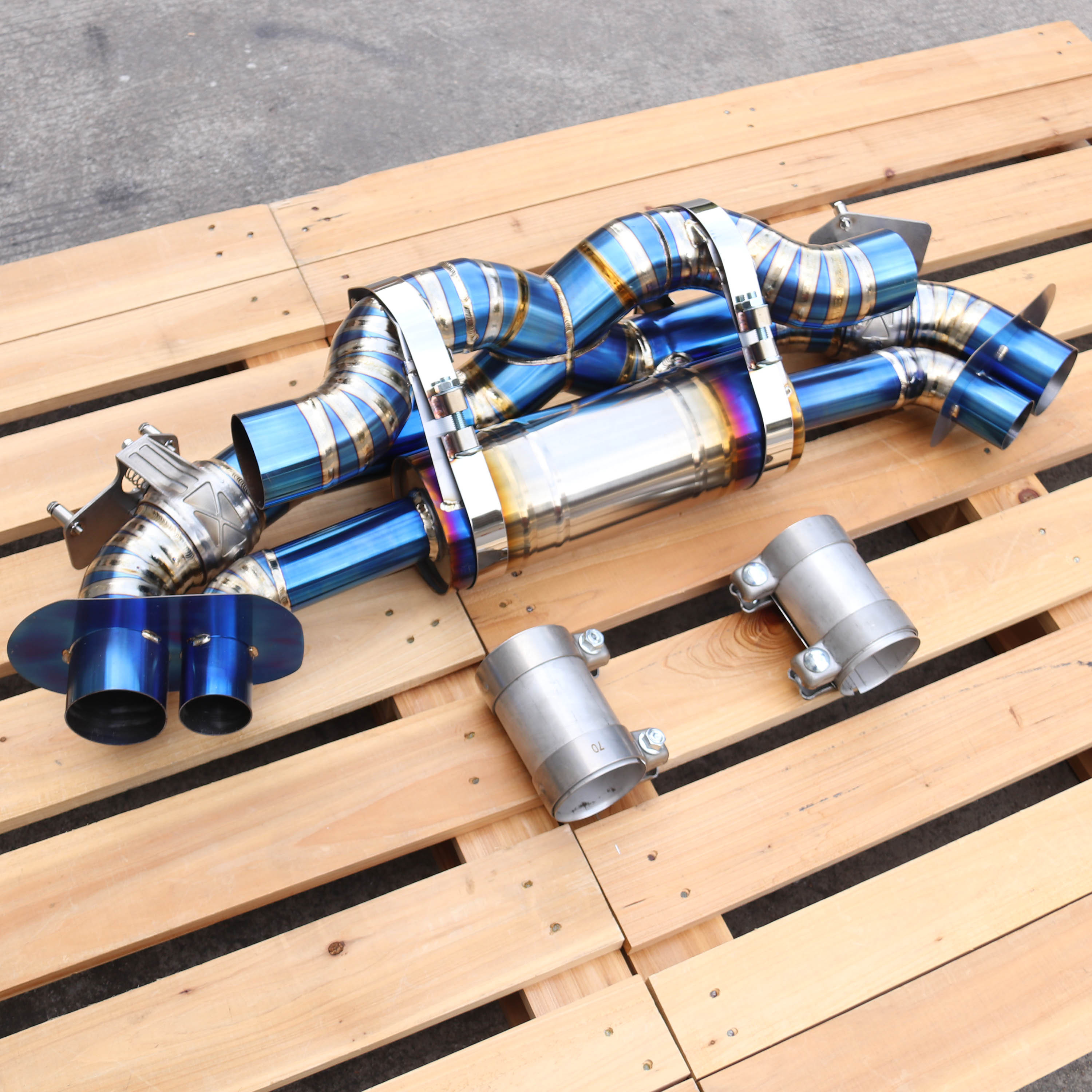 For Porsche 911 Carrera / 4 / S / 4S (992) Titanium Exhaust for Porsche 992 Series Exhaust System