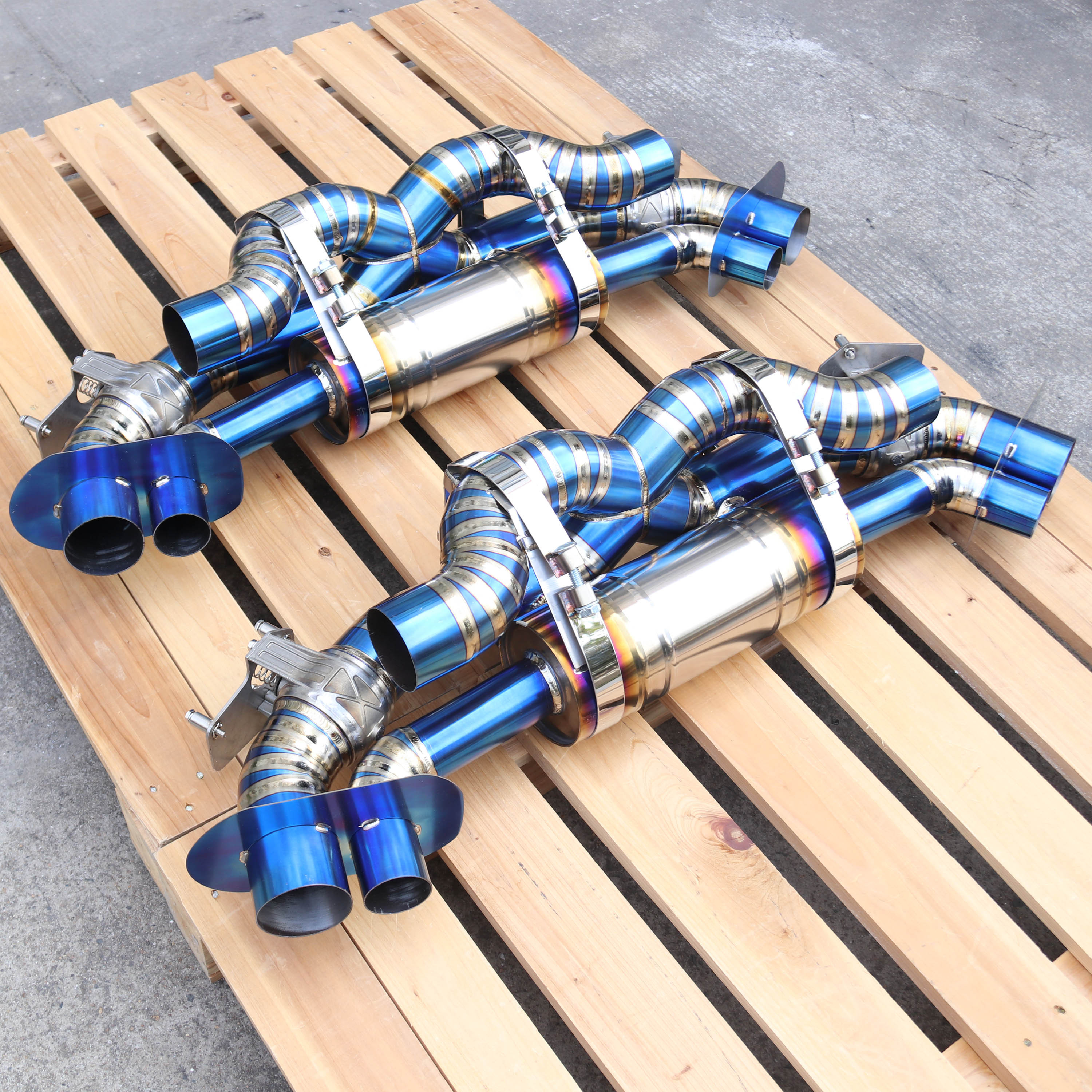 For Porsche 911 Carrera / 4 / S / 4S (992) Titanium Exhaust for Porsche 992 Series Exhaust System