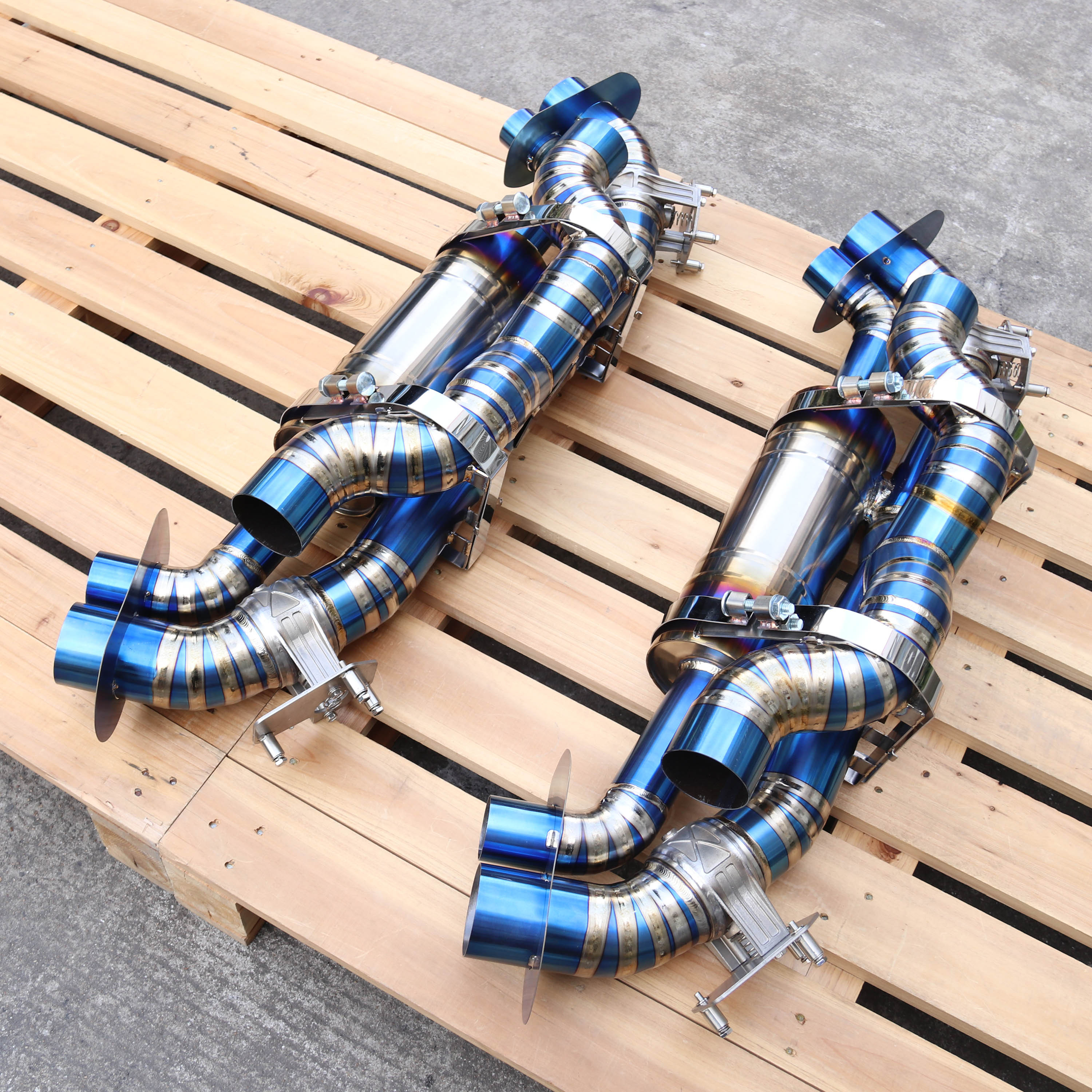 For Porsche 911 Carrera / 4 / S / 4S (992) Titanium Exhaust for Porsche 992 Series Exhaust System