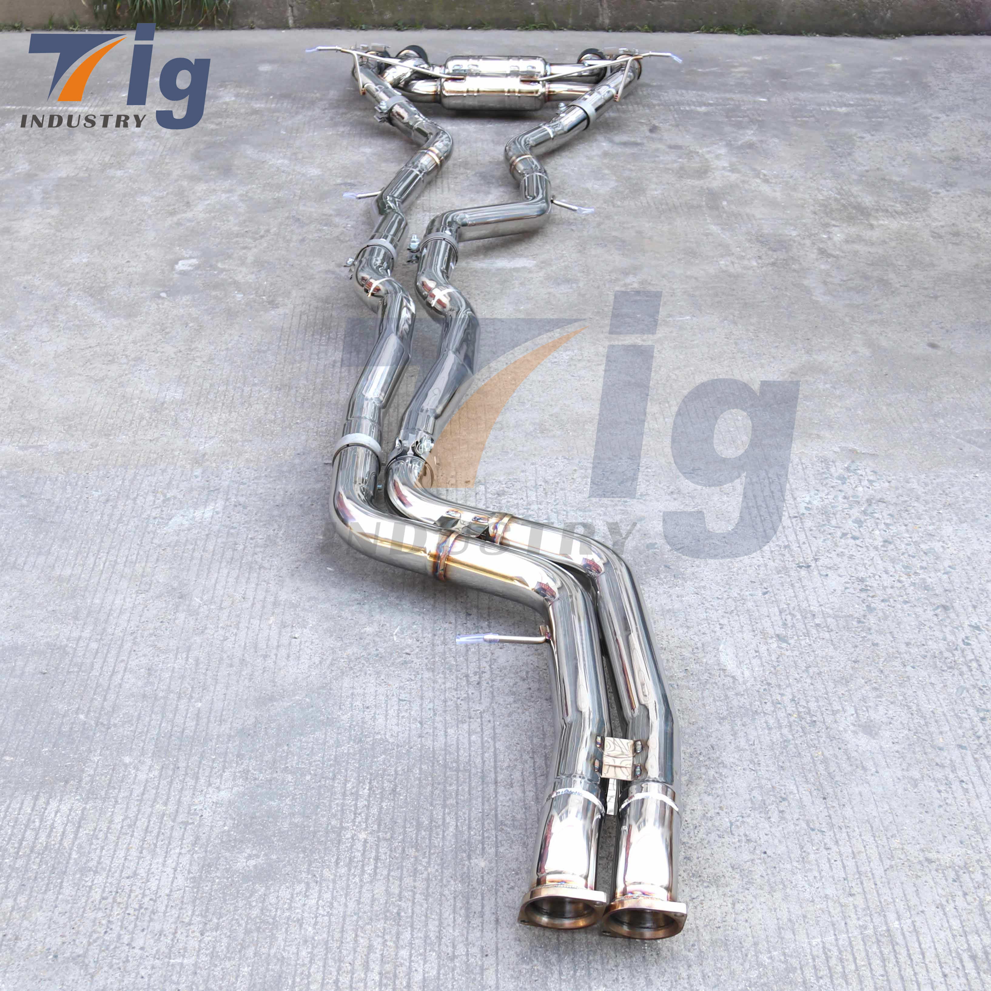 For BMW F80 M3 M4 Equal Length Valved Sport Exhaust System