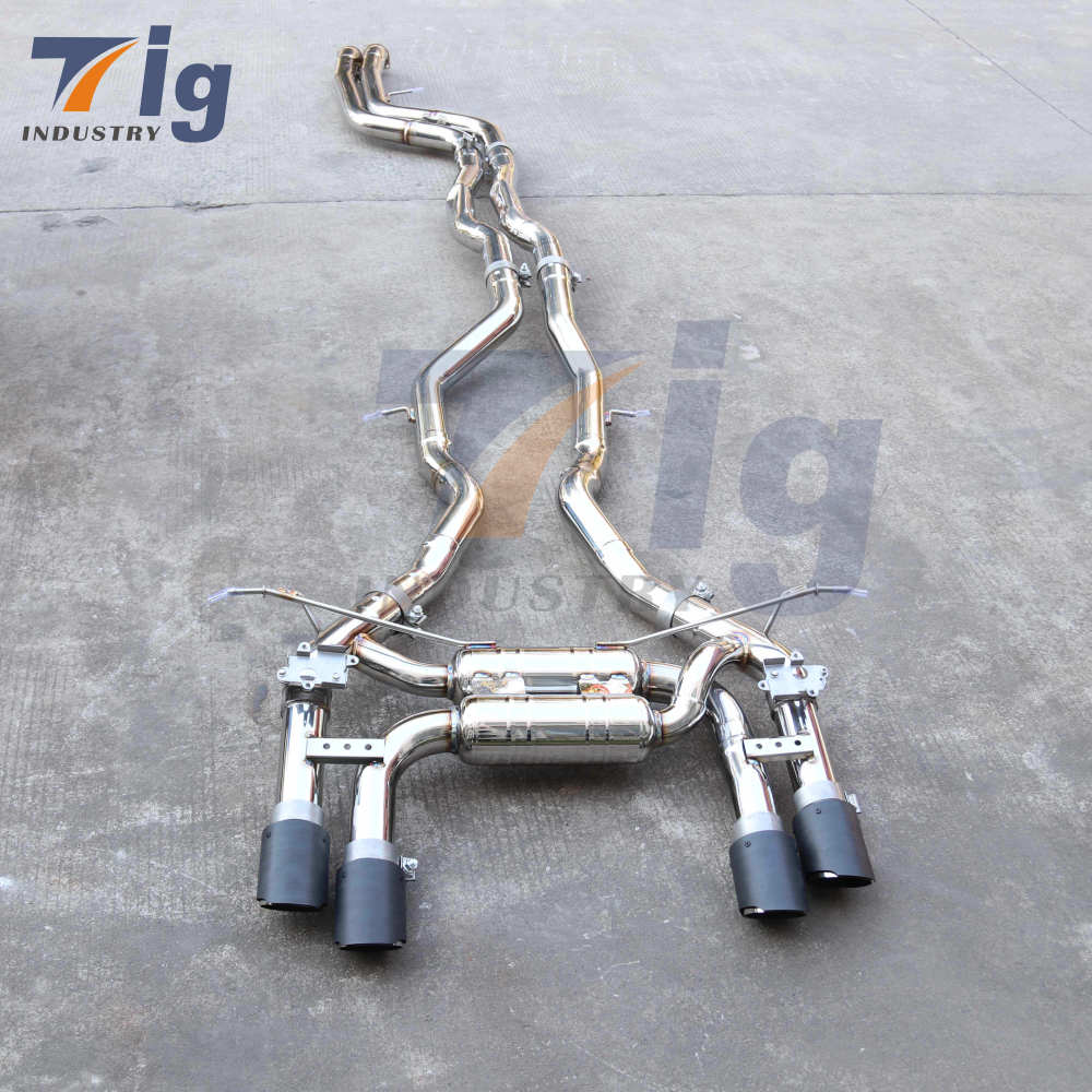 For BMW F80 M3 M4 Equal Length Valved Sport Exhaust System