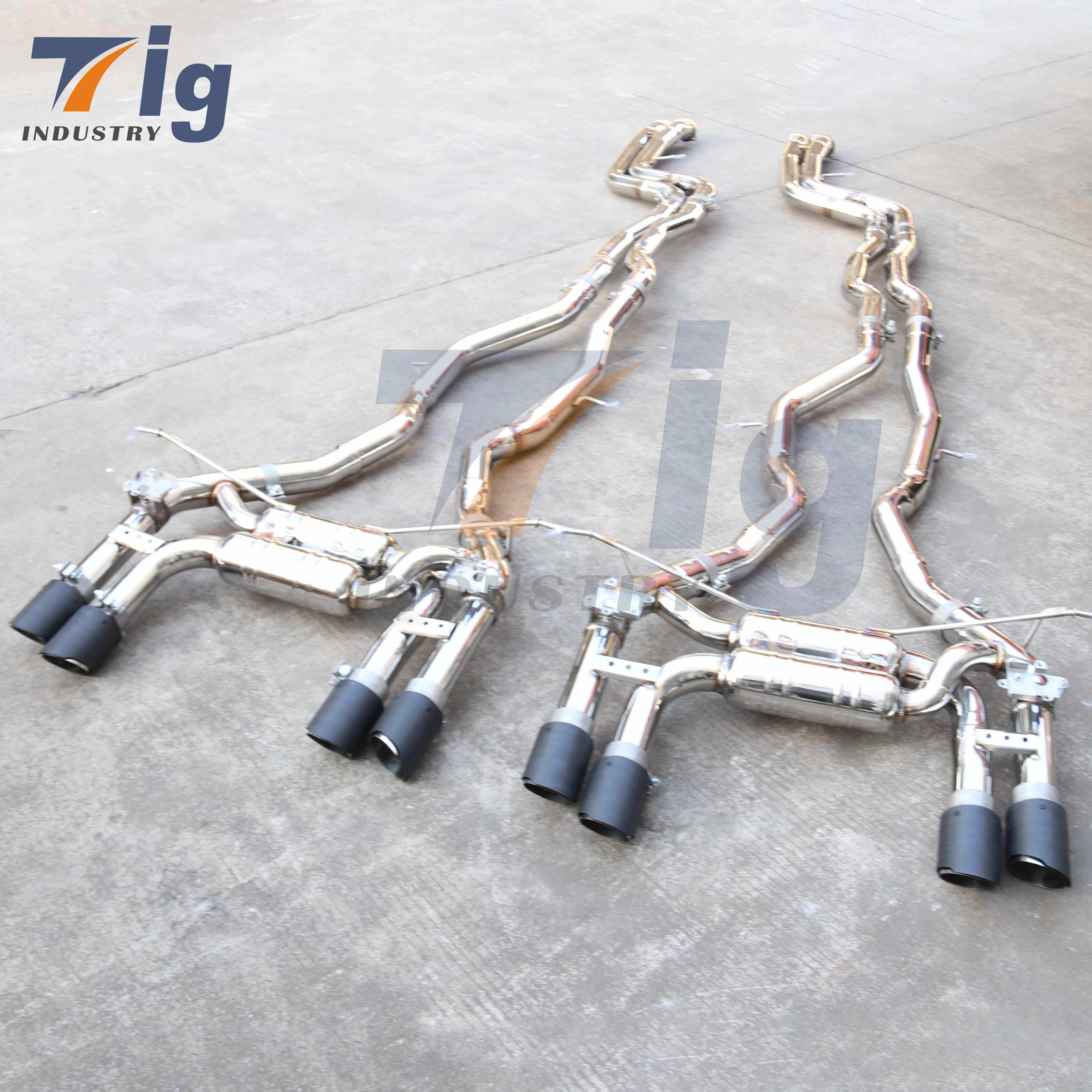 For BMW F80 M3 M4 Equal Length Valved Sport Exhaust System