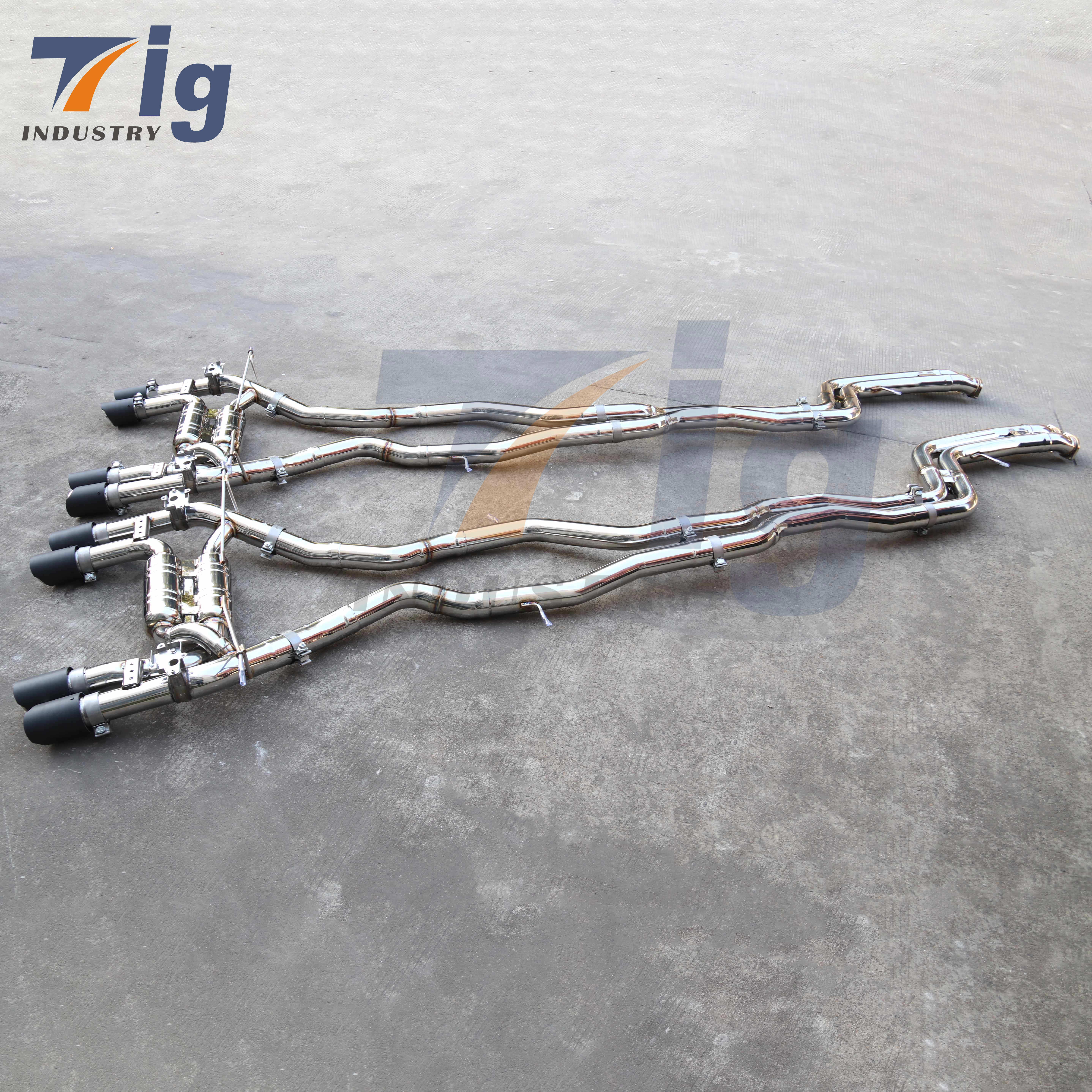 For BMW F80 M3 M4 Equal Length Valved Sport Exhaust System