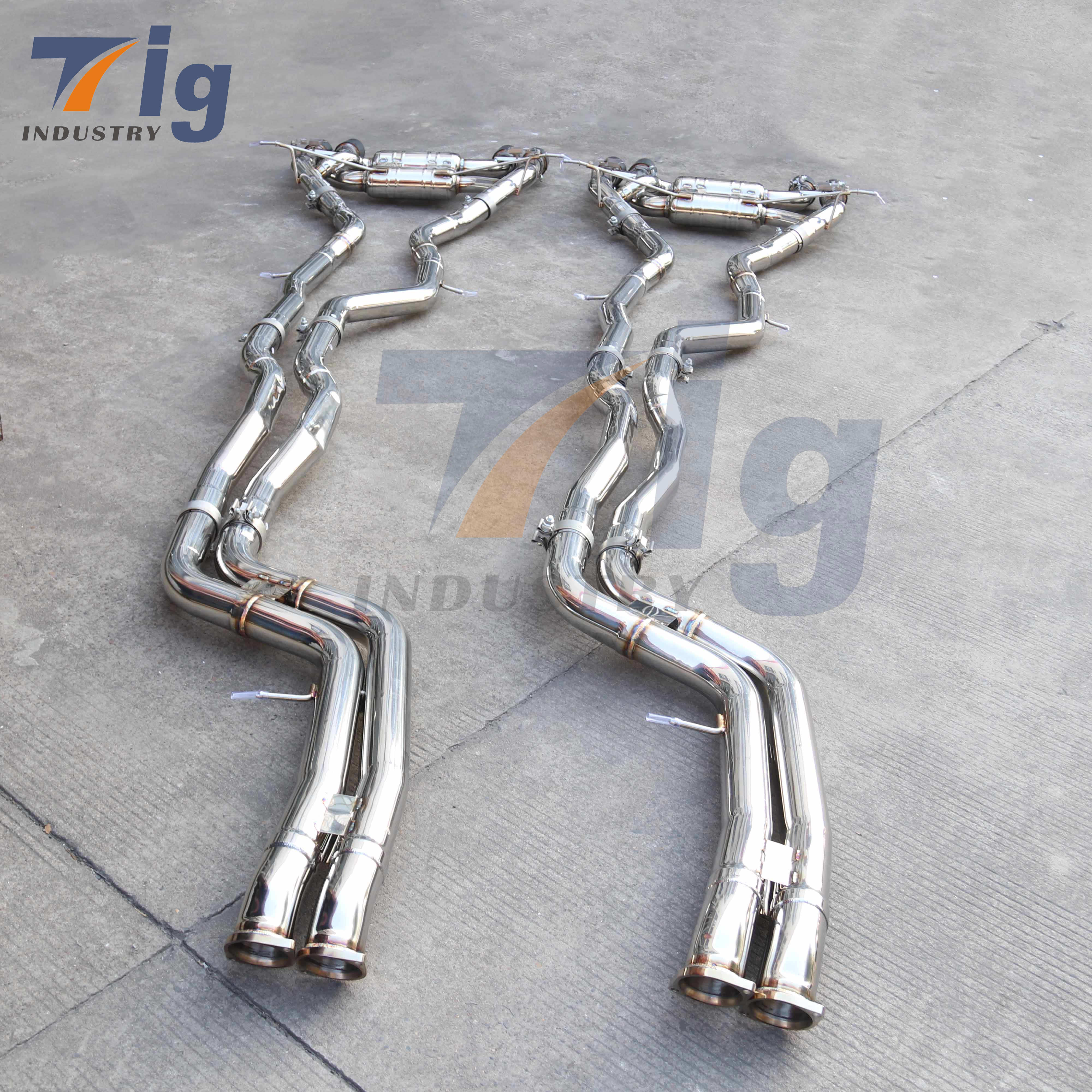 For BMW F80 M3 M4 Equal Length Valved Sport Exhaust System