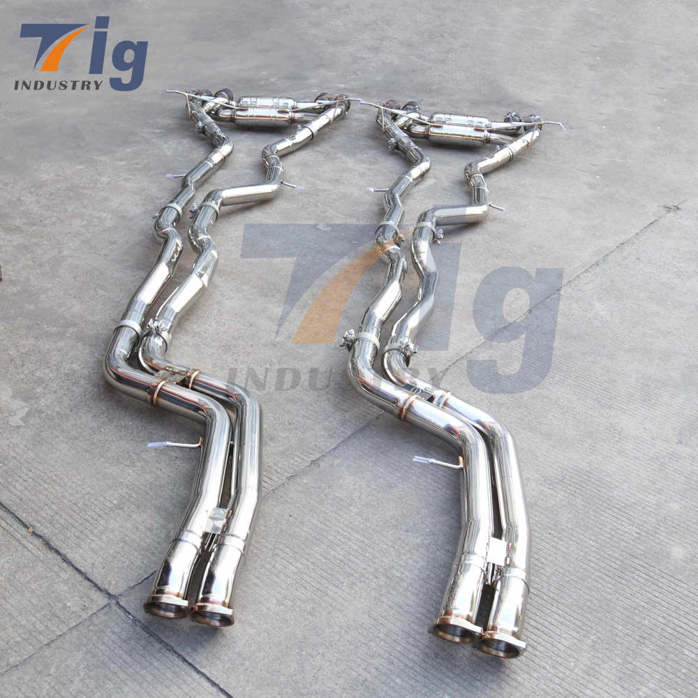 For BMW F80 M3 M4 Equal Length Valved Sport Exhaust System