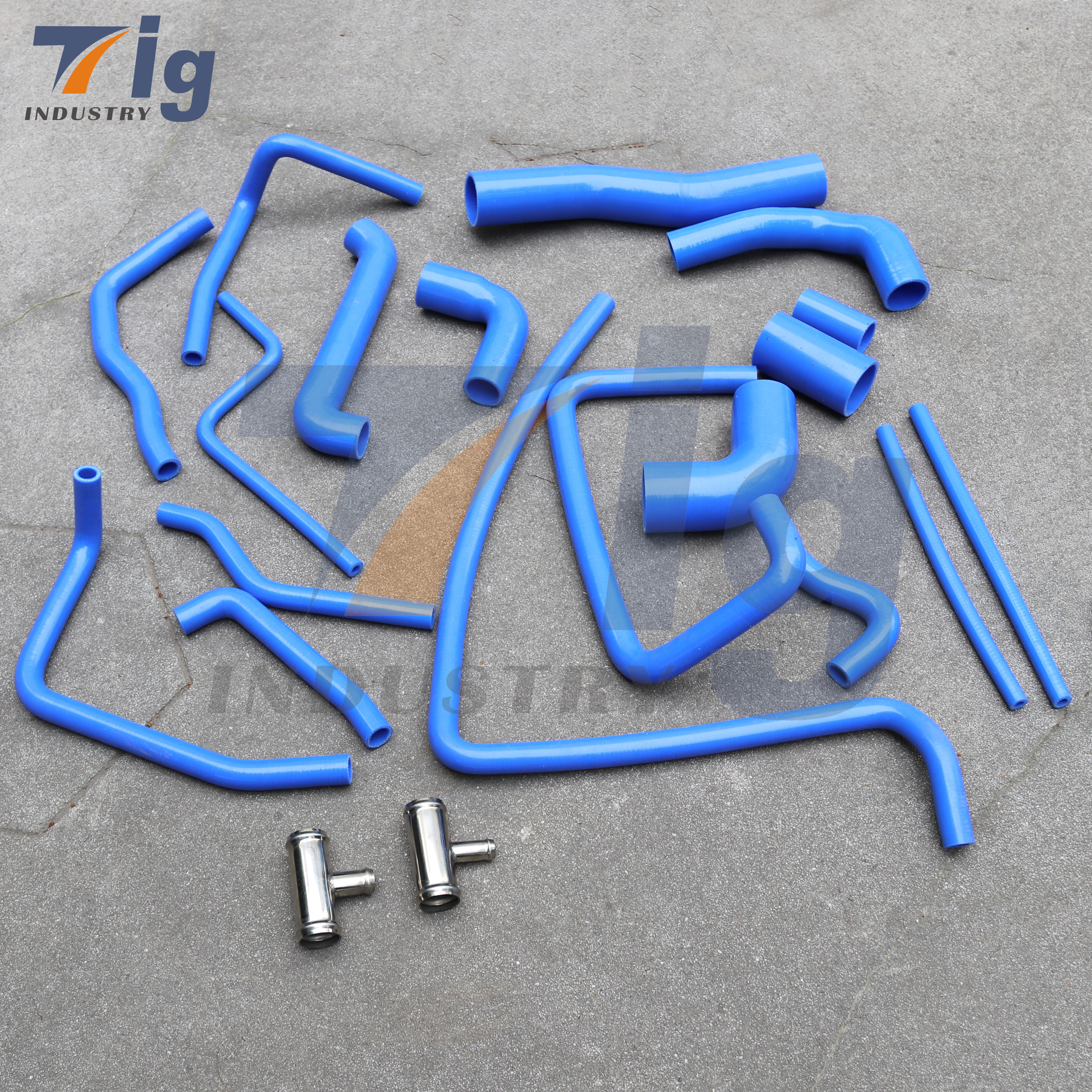 Land Rover Defender 300TDI Racing Silicone Full Coolant Hose Rubber Turbo Pipe Tube Kit