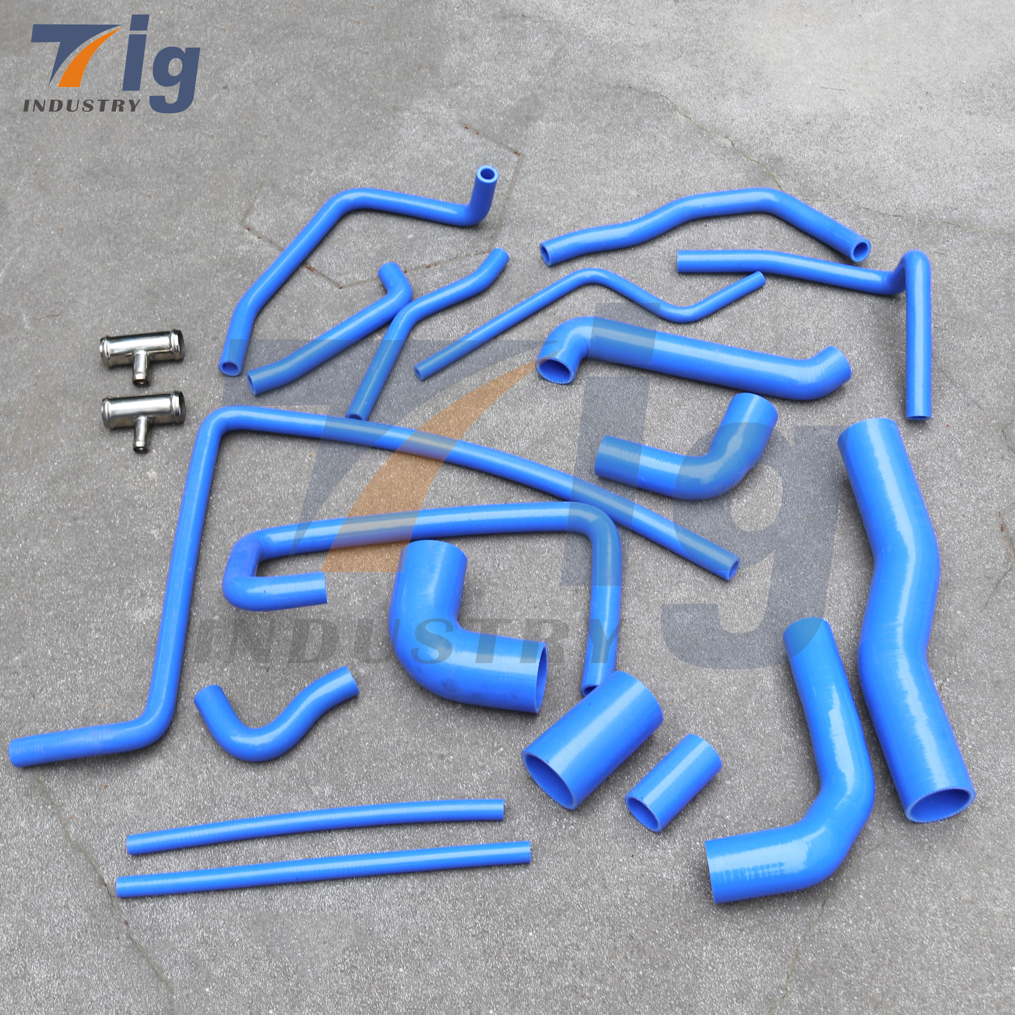 Land Rover Defender 300TDI Racing Silicone Full Coolant Hose Rubber Turbo Pipe Tube Kit