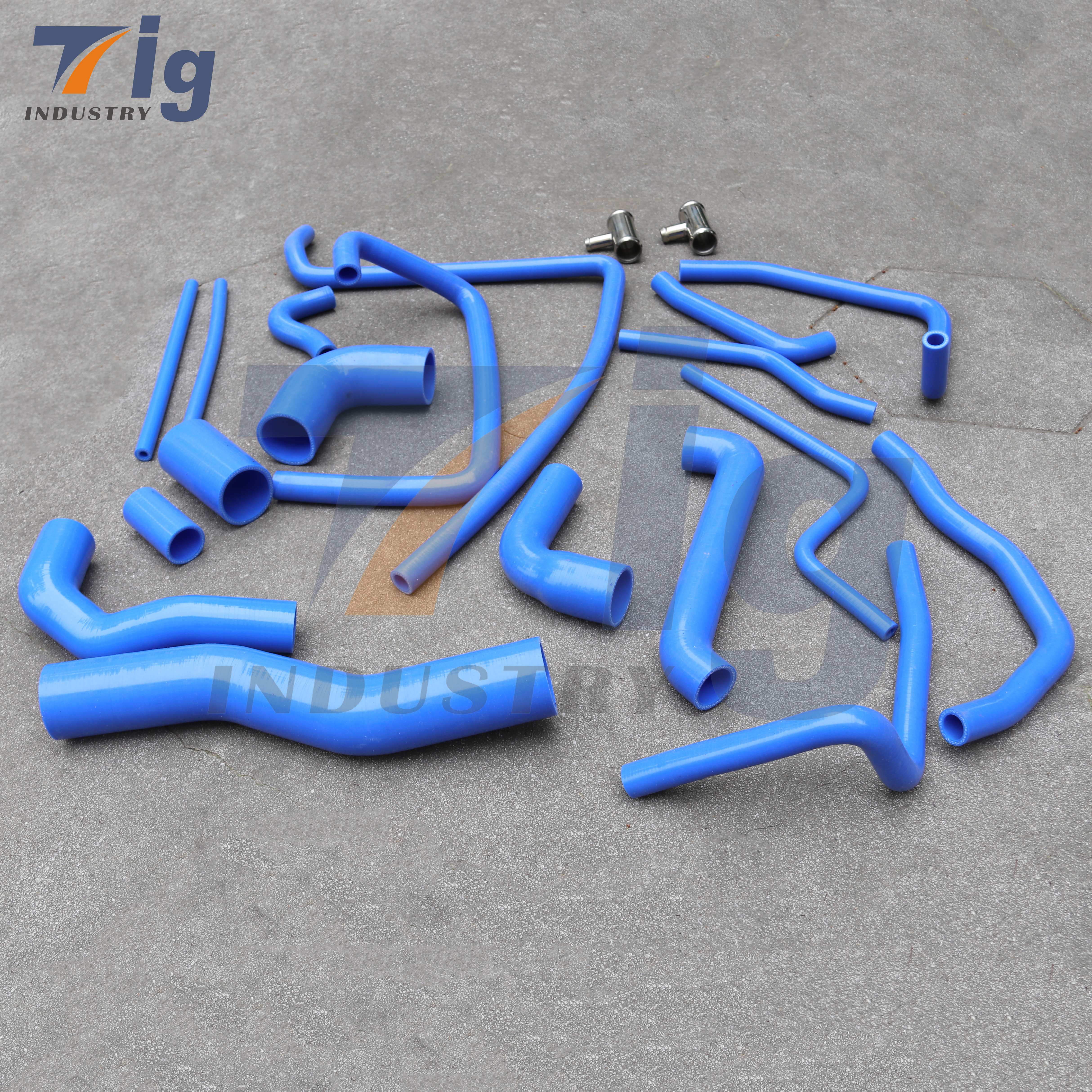 Land Rover Defender 300TDI Racing Silicone Full Coolant Hose Rubber Turbo Pipe Tube Kit