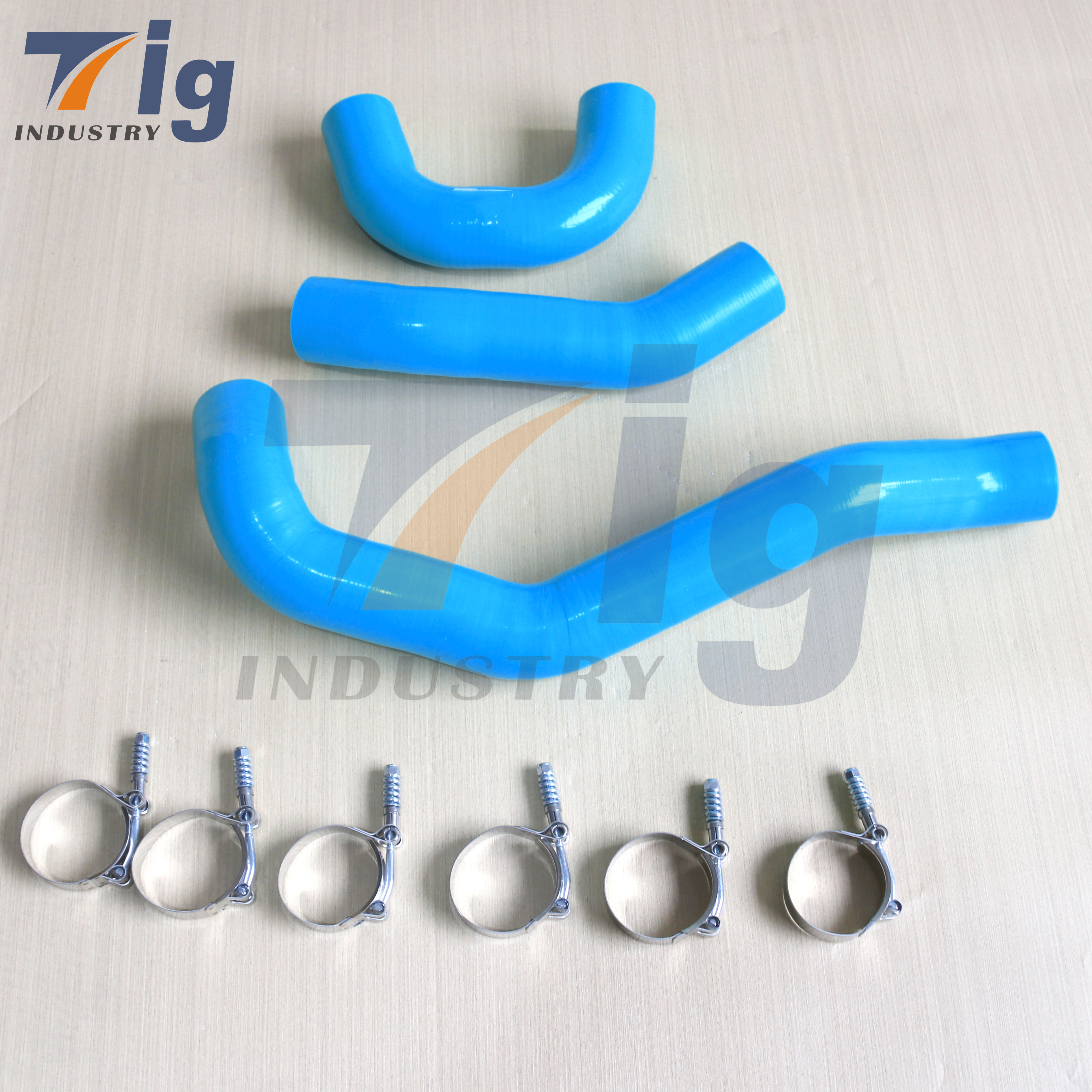 for Mitsubishi Pajero Reinforced silicone intercooler hoses 99-06 model