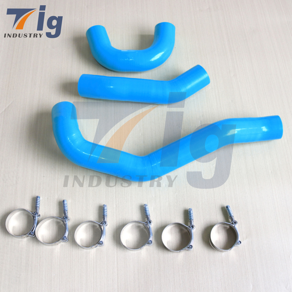 for Mitsubishi Pajero Reinforced silicone intercooler hoses 99-06 model