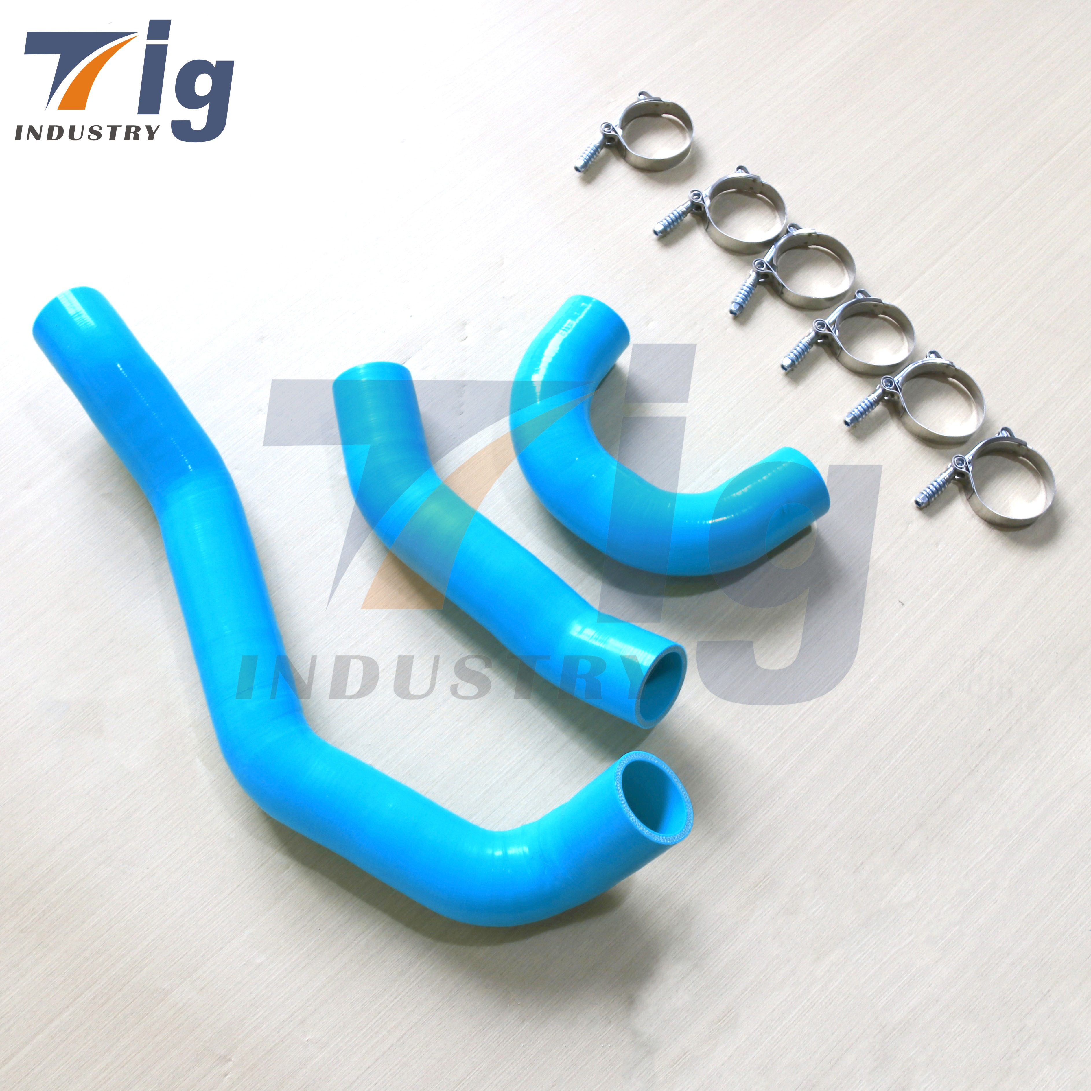 for Mitsubishi Pajero Reinforced silicone intercooler hoses 99-06 model