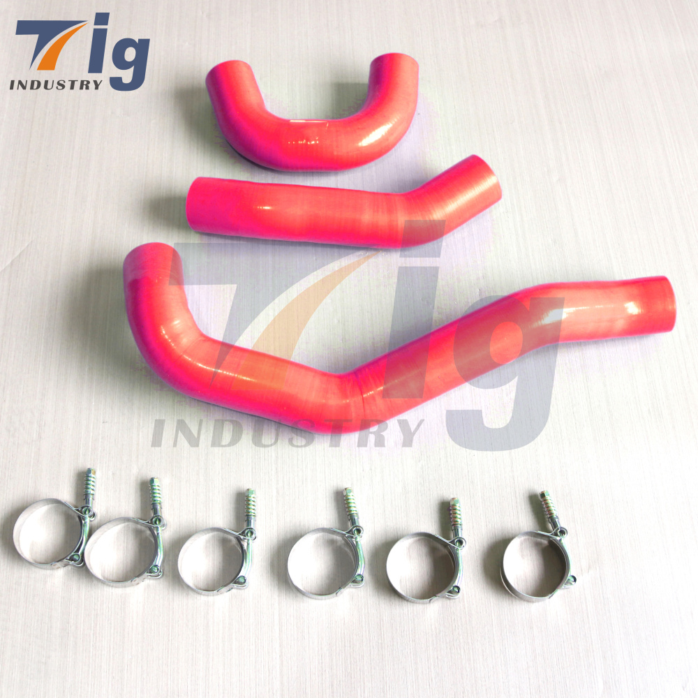 for Mitsubishi Pajero Reinforced silicone intercooler hoses 99-06 model