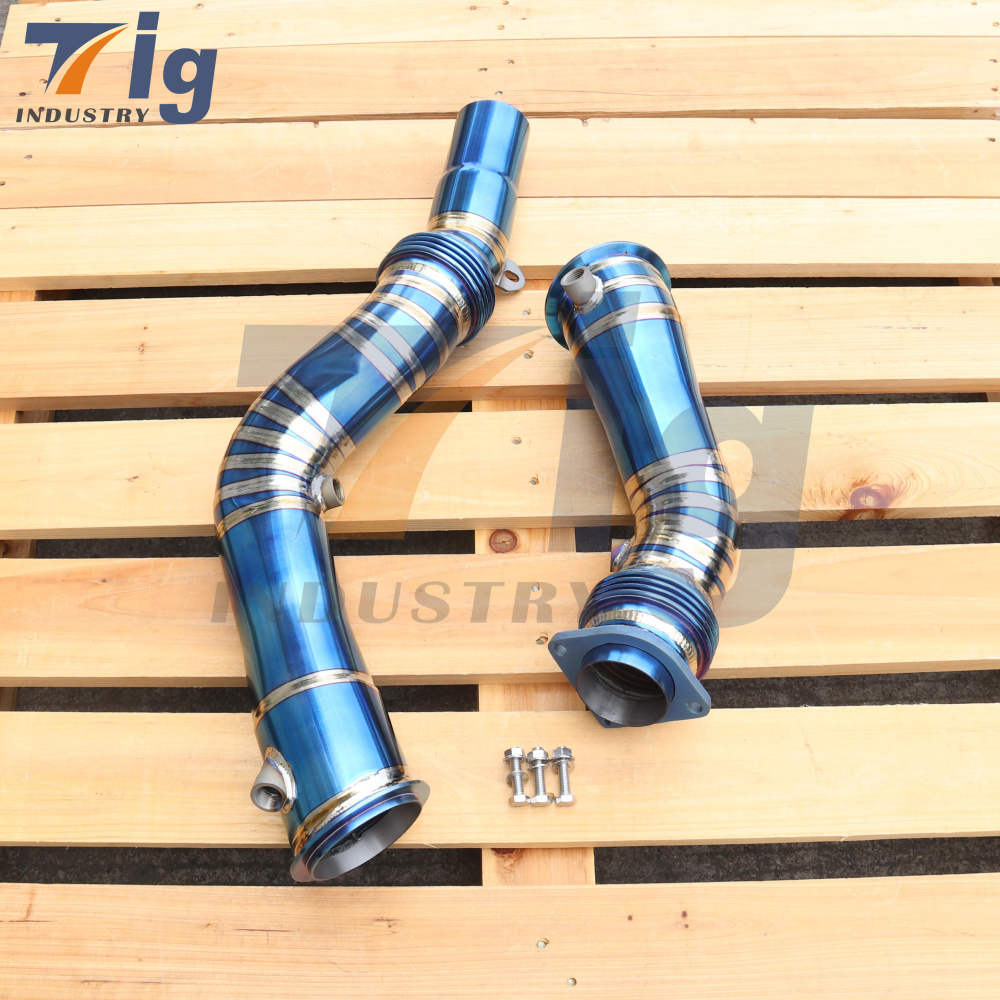 F80 F82 M3 M4 S55 Titanium Turbos Exhaust Downpipe