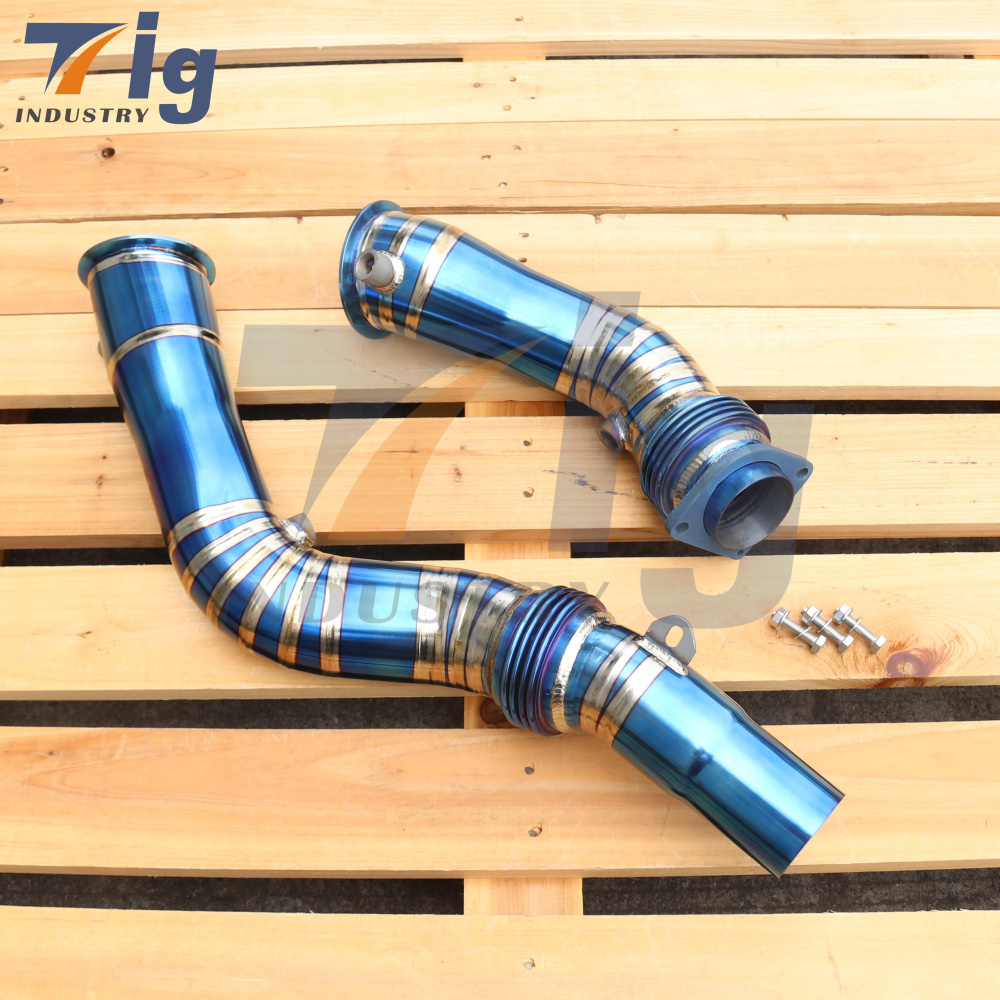 F80 F82 M3 M4 S55 Titanium Turbos Exhaust Downpipe