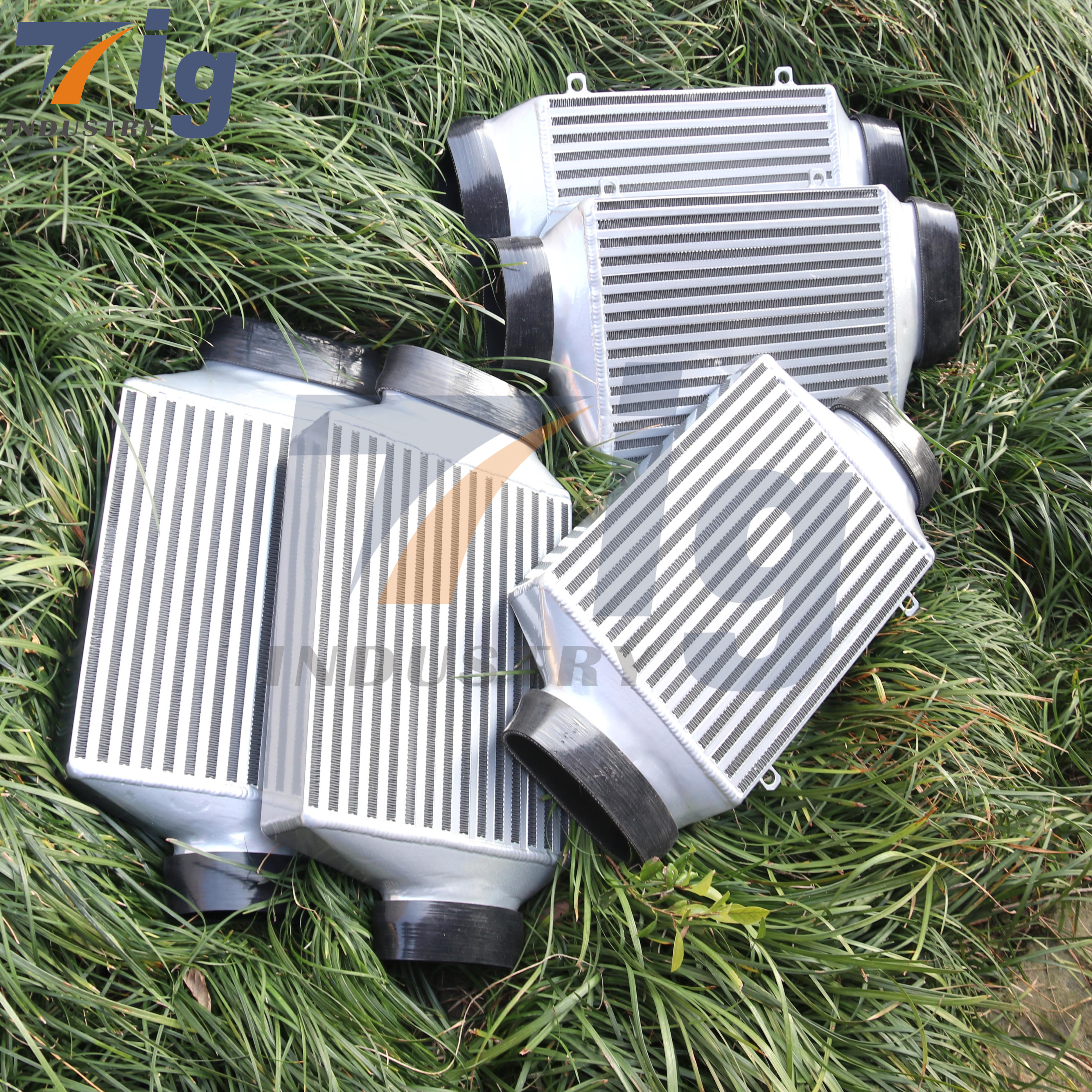 Top Mount Turbos Supercharged Intercooler with SILICONE INTAKE PIPE For BMW MINI Cooper S R53 R52