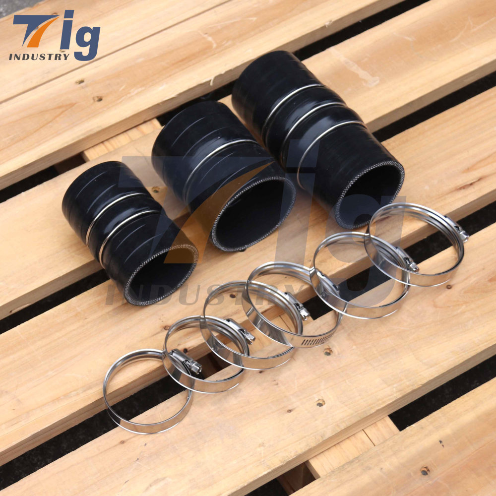 5ply silicone CAC intercooler boot hose tube kit GMC duramax LML 2011-2016