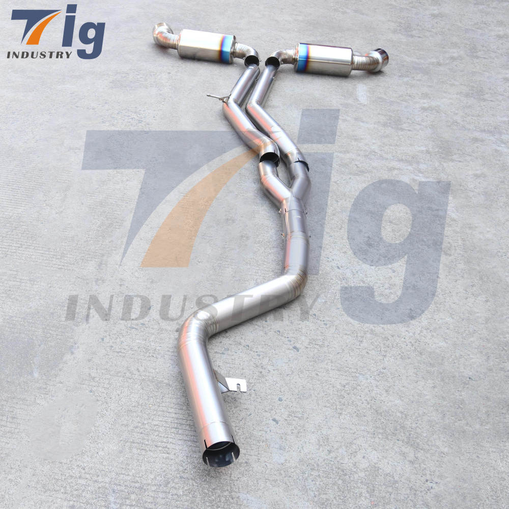 Expreme Full Titanium Muffler Kit Type-D Dual Ti Tips Toyota Supra 20-21
