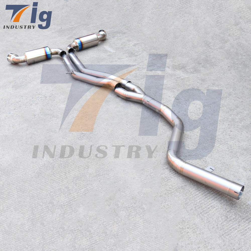 Expreme Full Titanium Muffler Kit Type-D Dual Ti Tips Toyota Supra 20-21