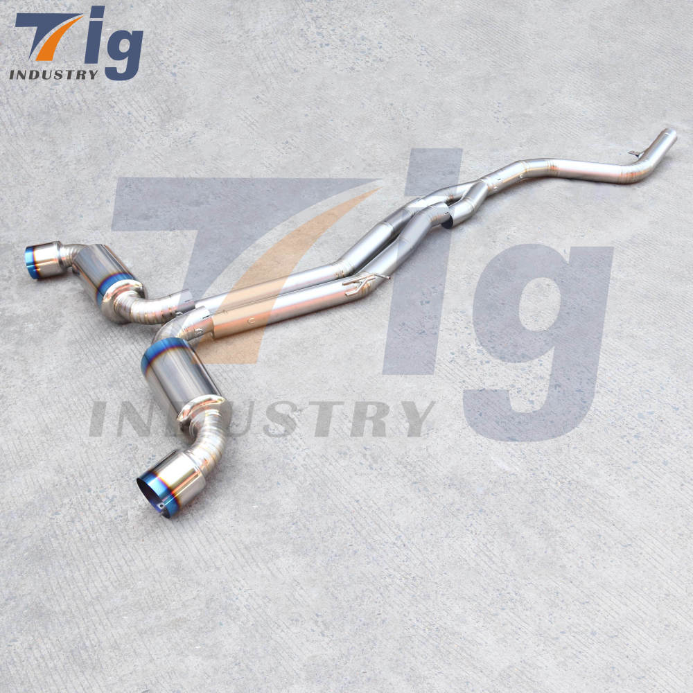 Expreme Full Titanium Muffler Kit Type-D Dual Ti Tips Toyota Supra 20-21