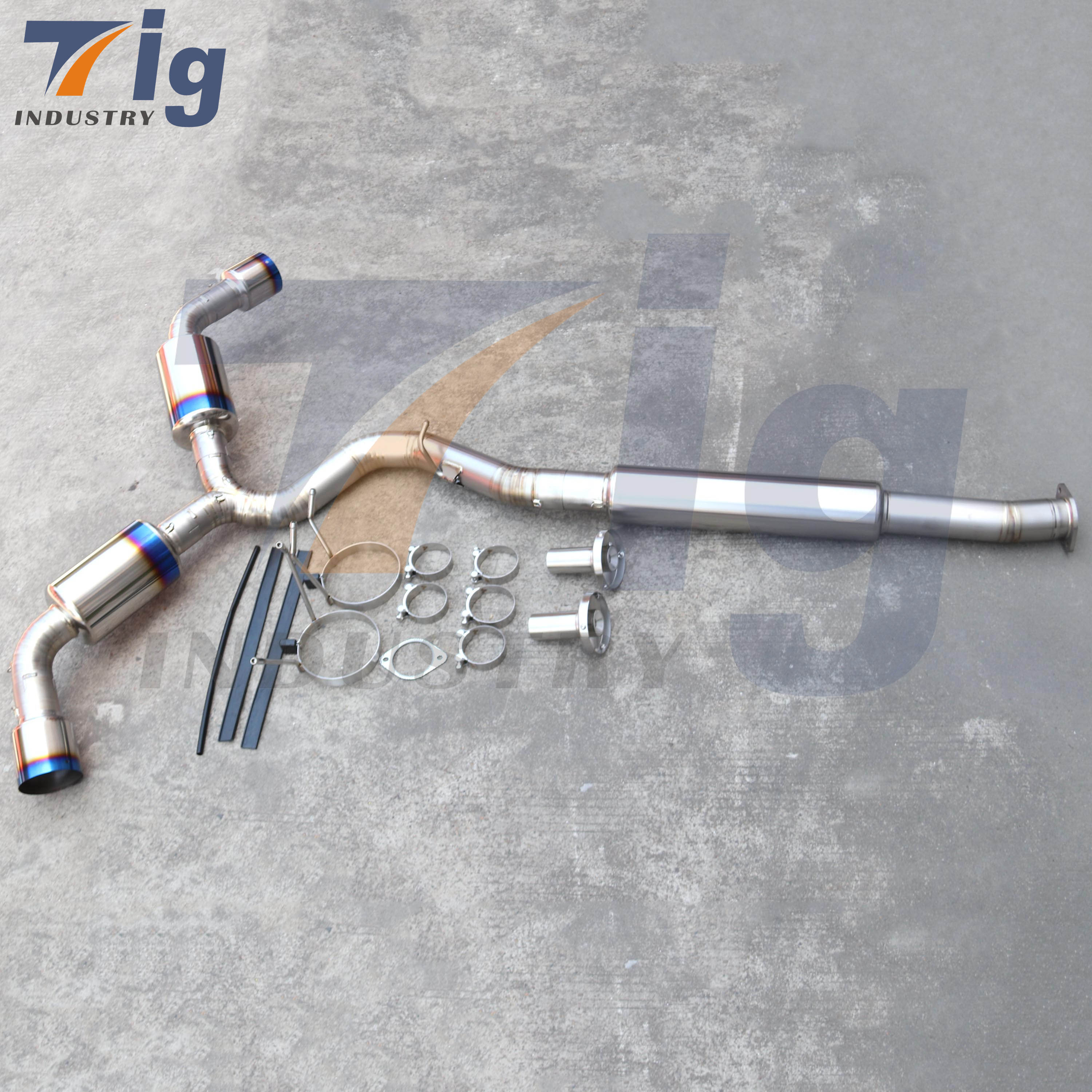 GR86/BRZ FULL TITANIUM MUFFLER KIT EXPREM 22+ TYPE-D(TB6090-SB05B)