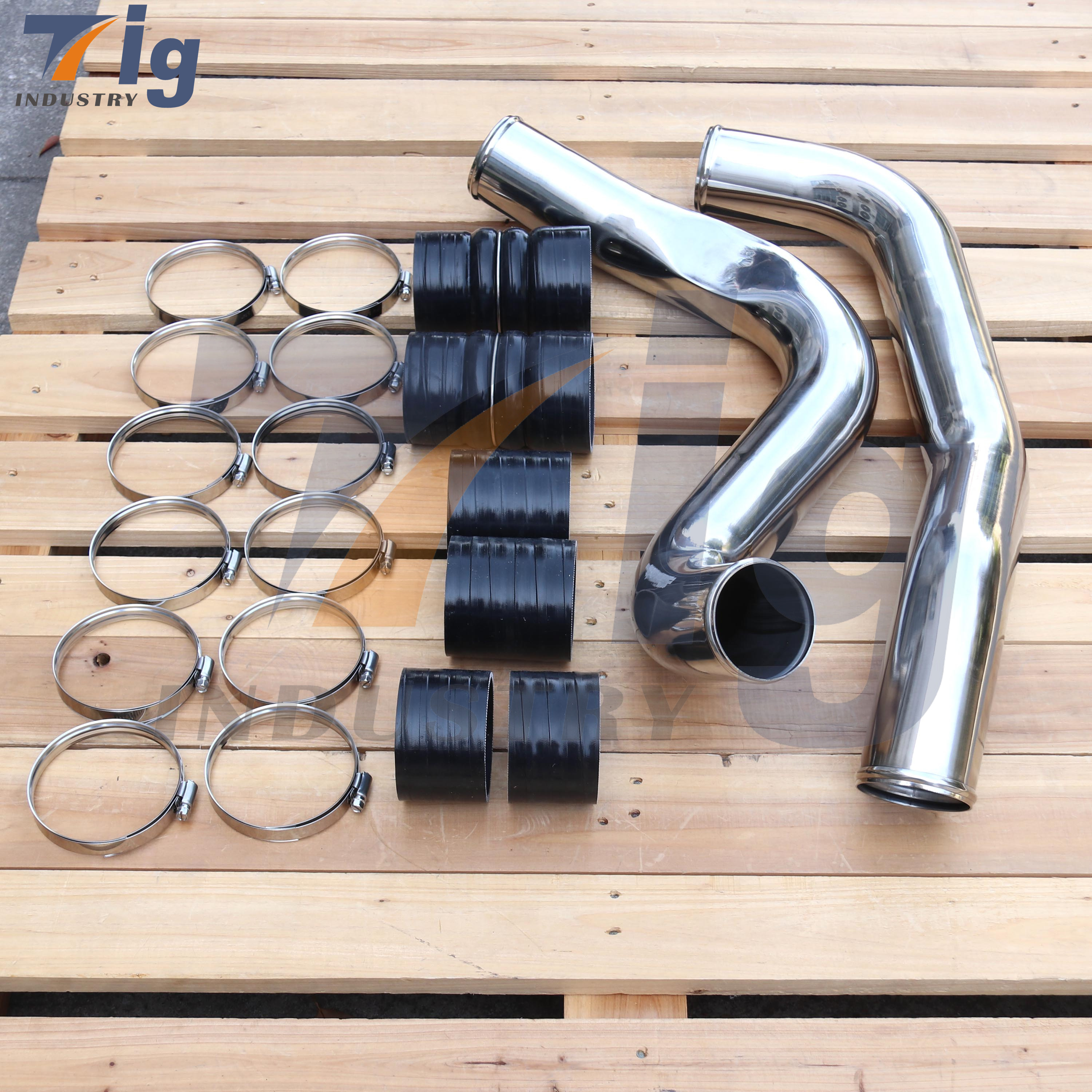 1999.5-2003 FORD 7.3L POWERSTROKE HEAVY DUTY TURBO INTERCOOLER PIPES WITH BOOTS AND CLAMPS
