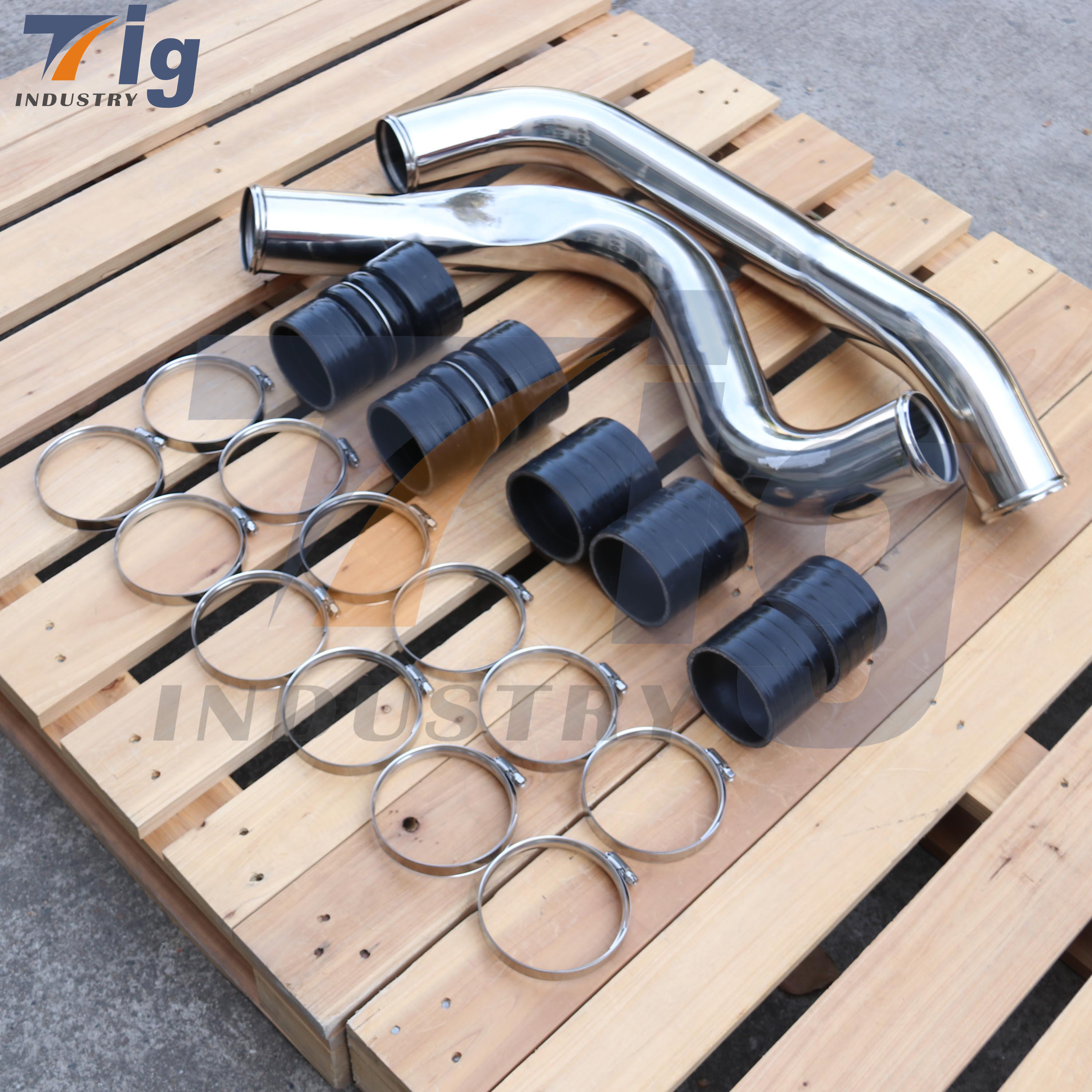 1999.5-2003 FORD 7.3L POWERSTROKE HEAVY DUTY TURBO INTERCOOLER PIPES WITH BOOTS AND CLAMPS