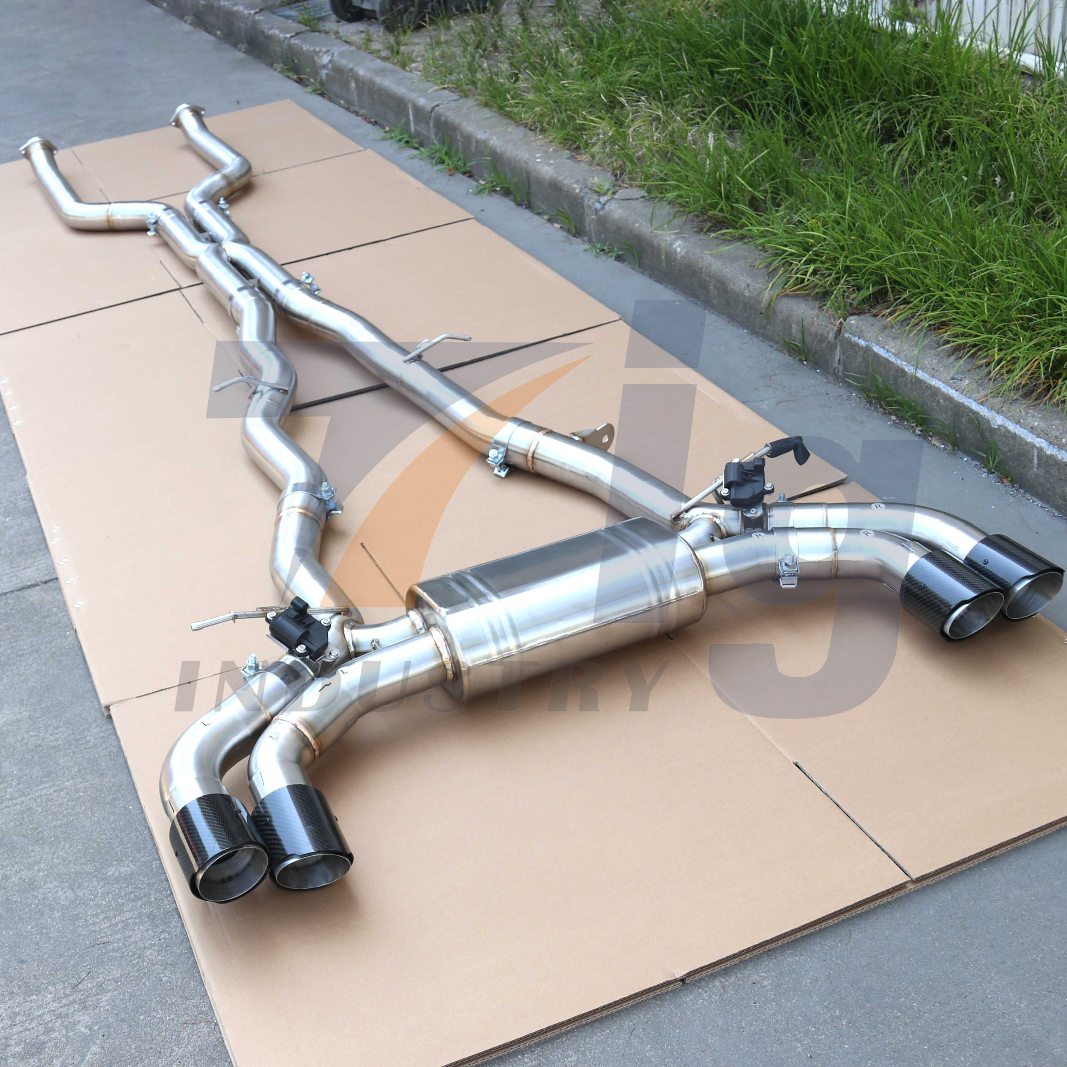 high performance racing exhaust BMW M5 M6 G90 Catback