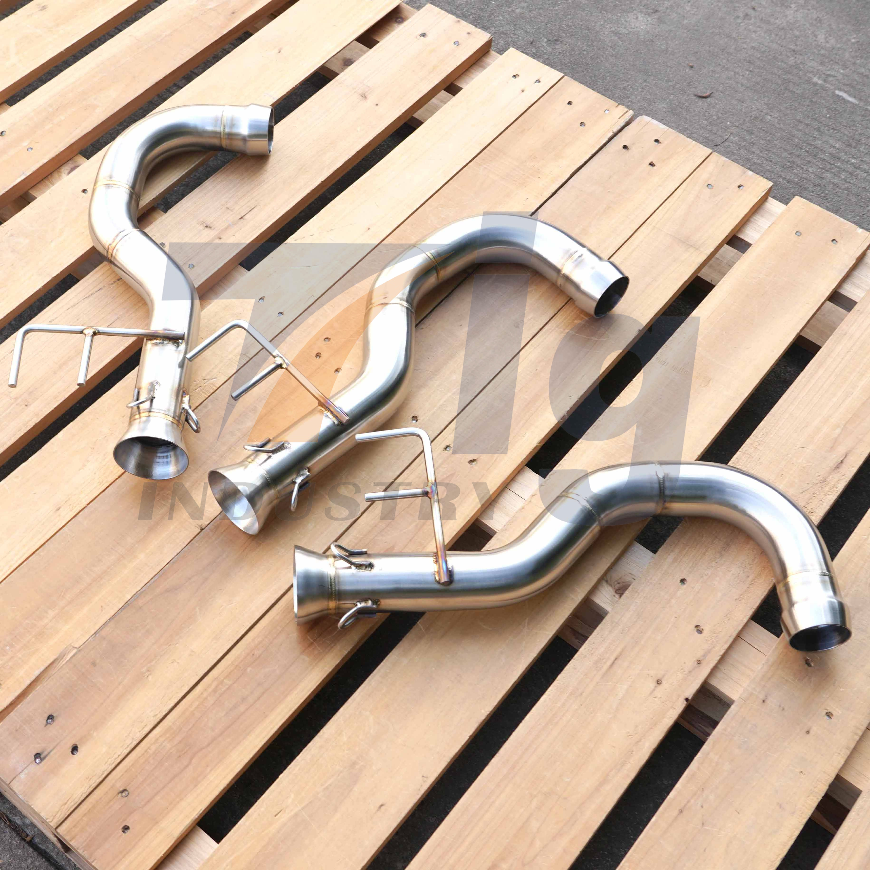 Can-Am Spyder F3 Stock Muffler Modified Exhaust Mid Link Pipe SS304 2007-2022