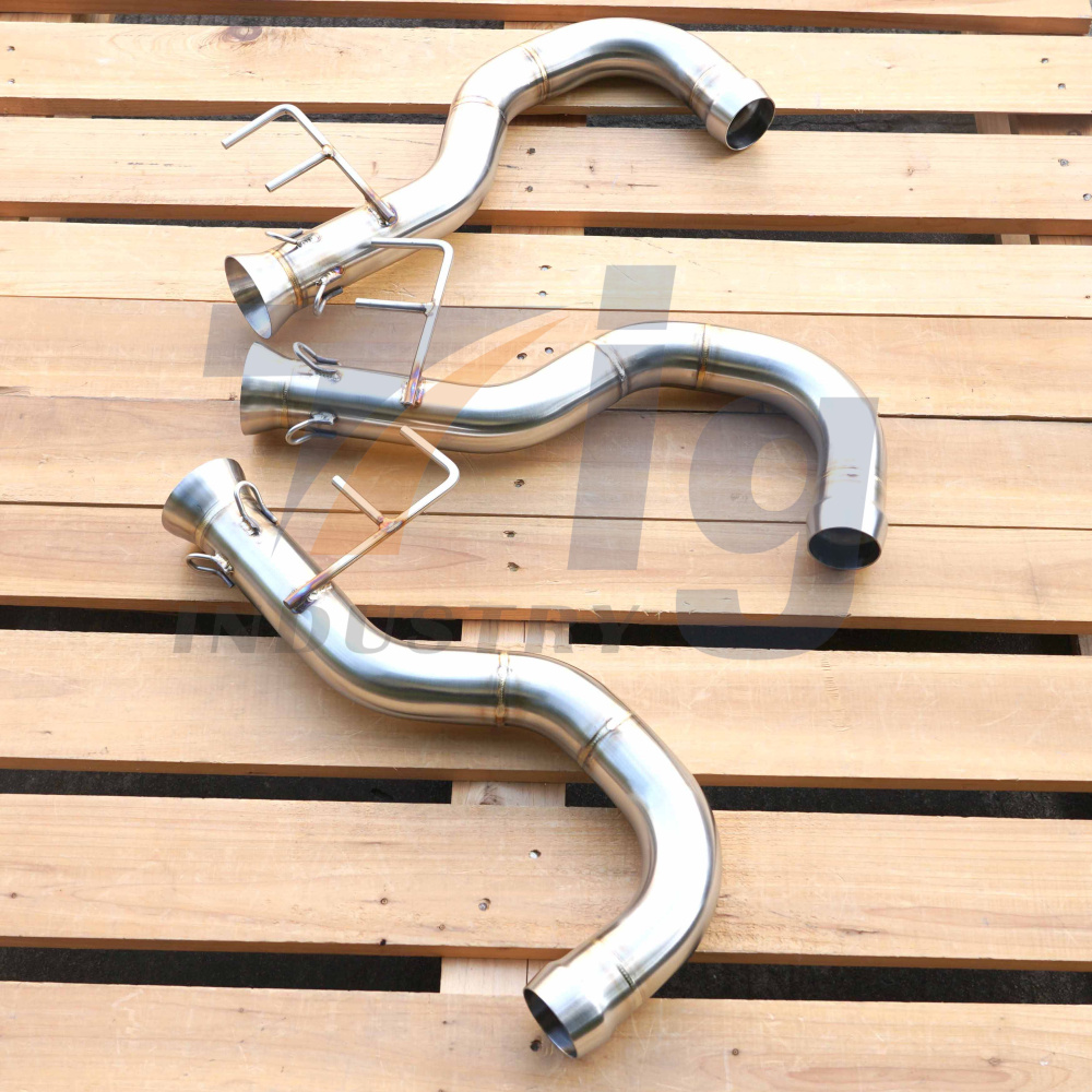 Can-Am Spyder F3 Stock Muffler Modified Exhaust Mid Link Pipe SS304 2007-2022