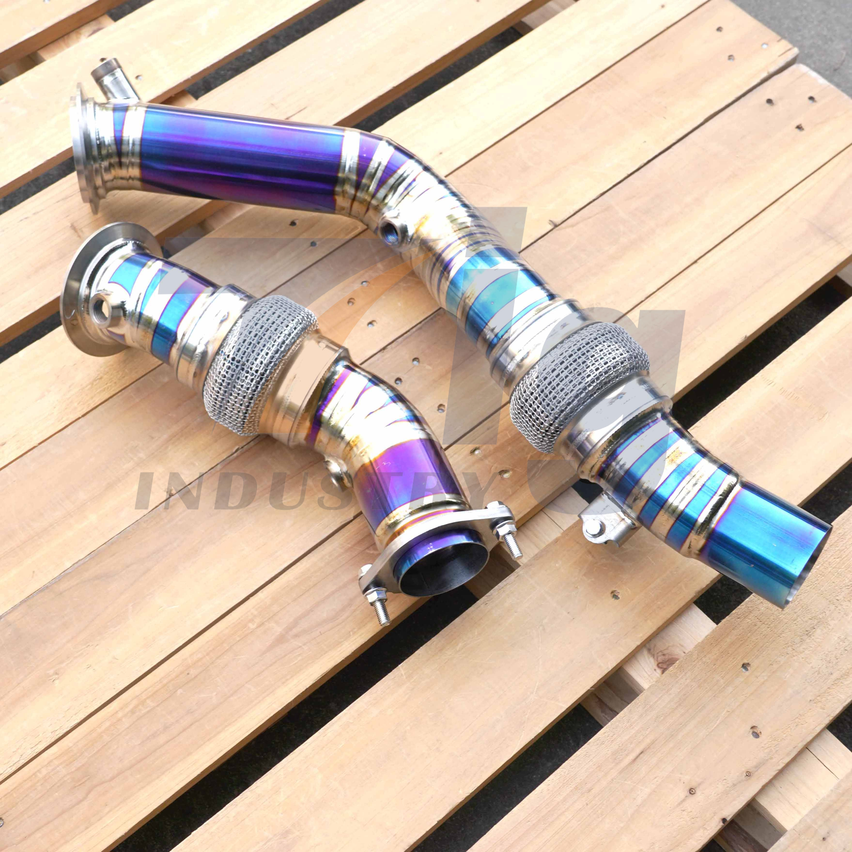 Titanium Downpipe F80 F82 M3 M4 S55