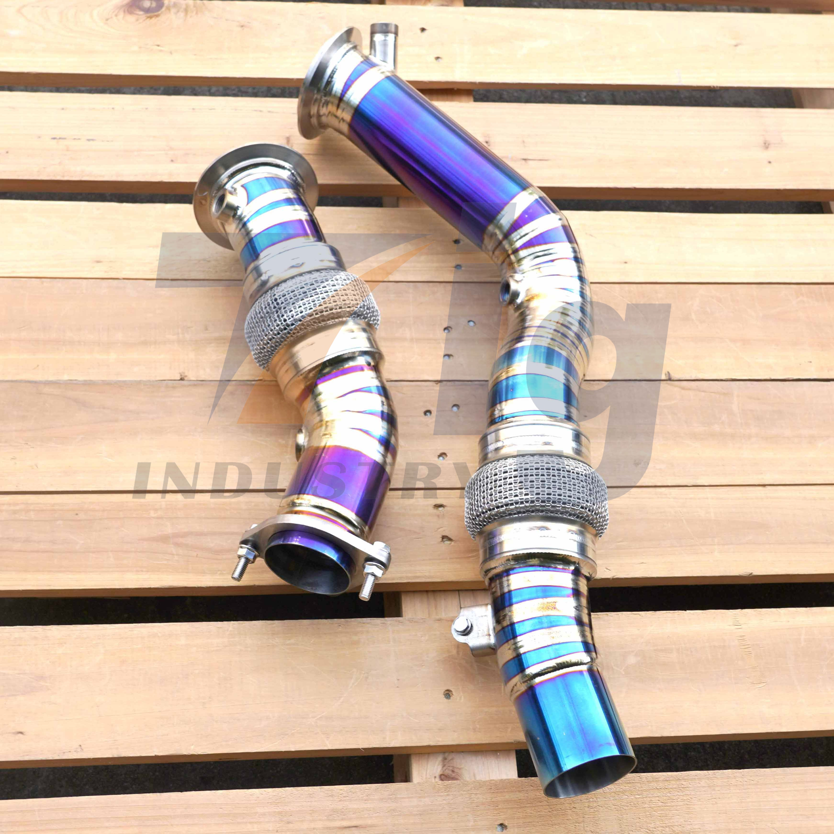 Titanium Downpipe F80 F82 M3 M4 S55