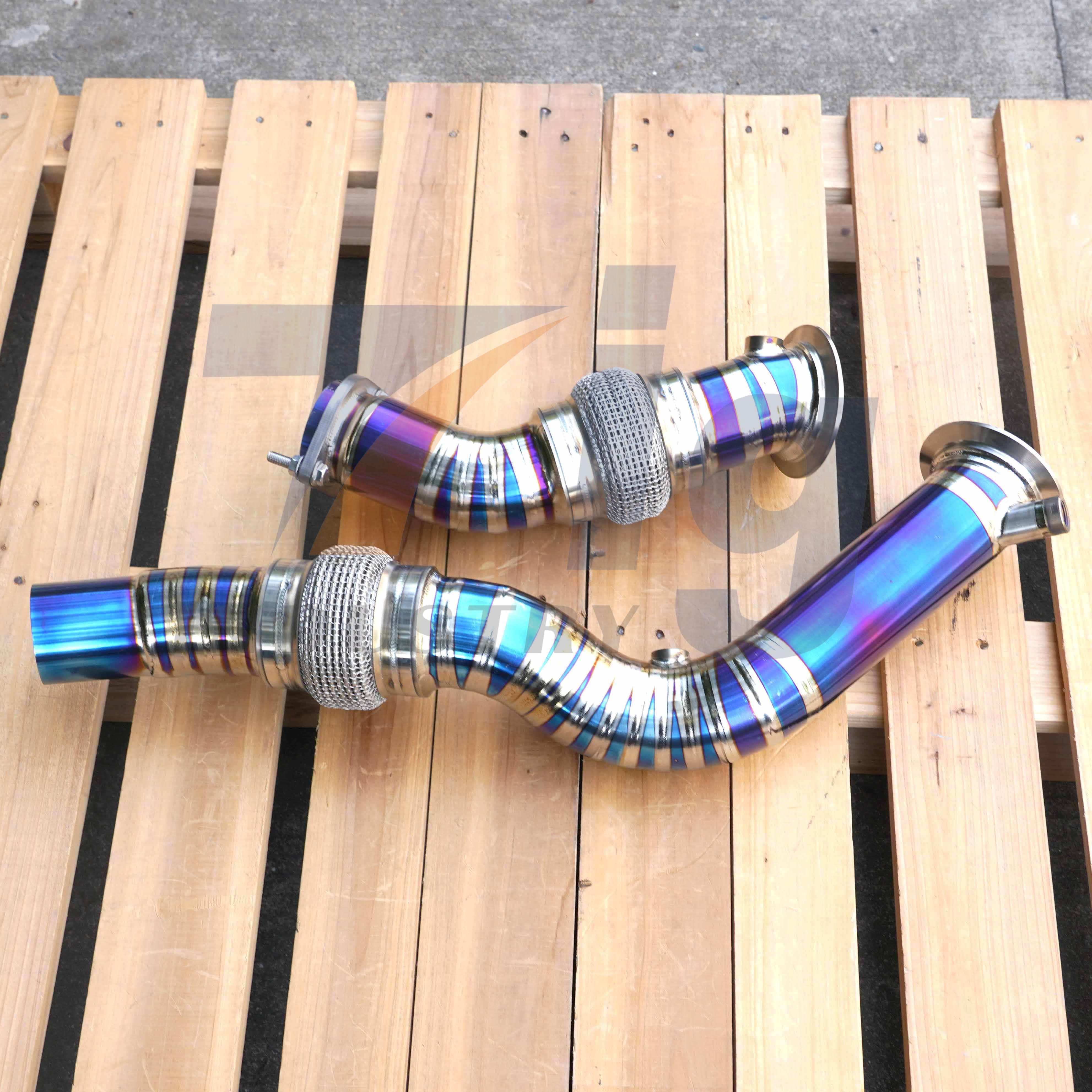 Titanium Downpipe F80 F82 M3 M4 S55