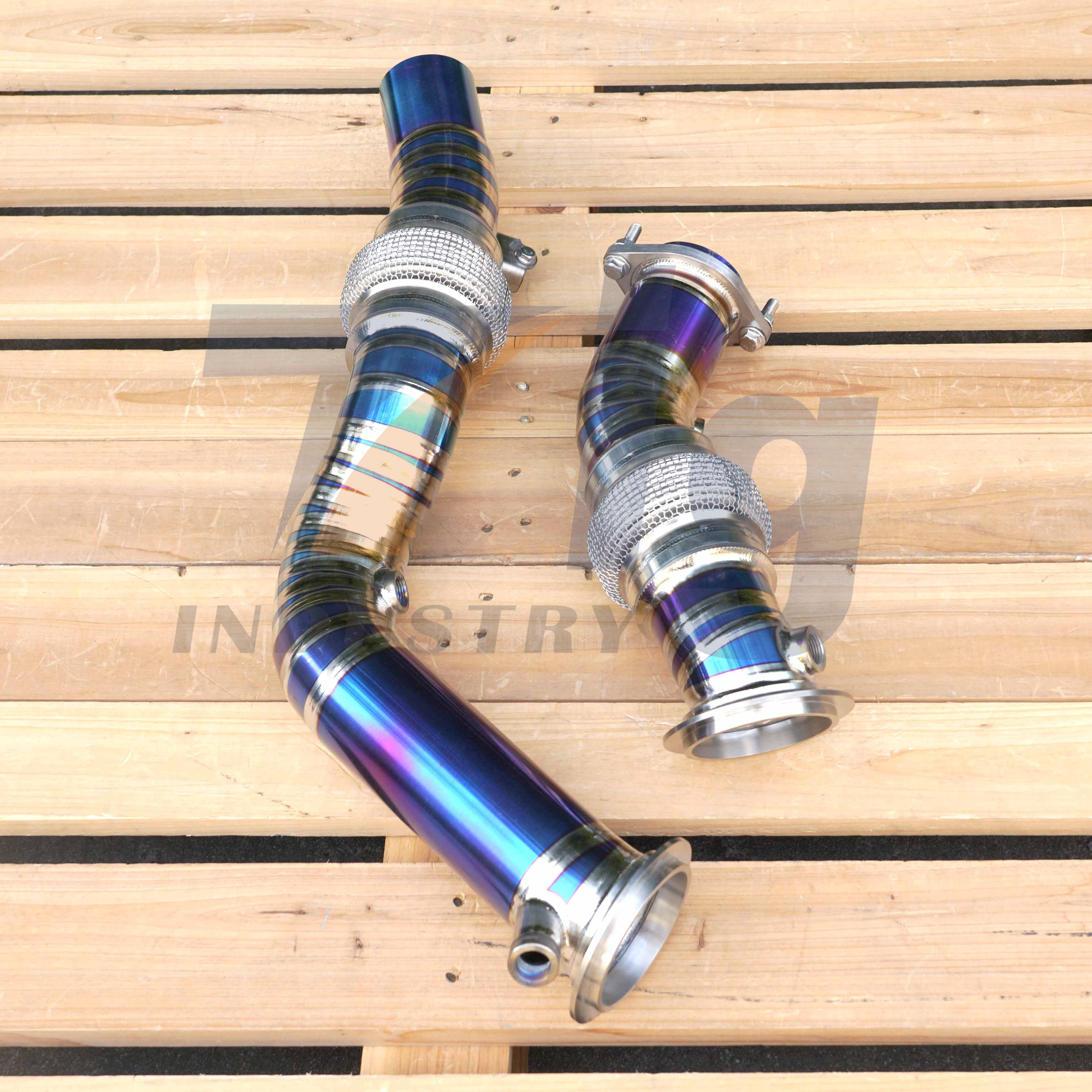 Titanium Downpipe F80 F82 M3 M4 S55
