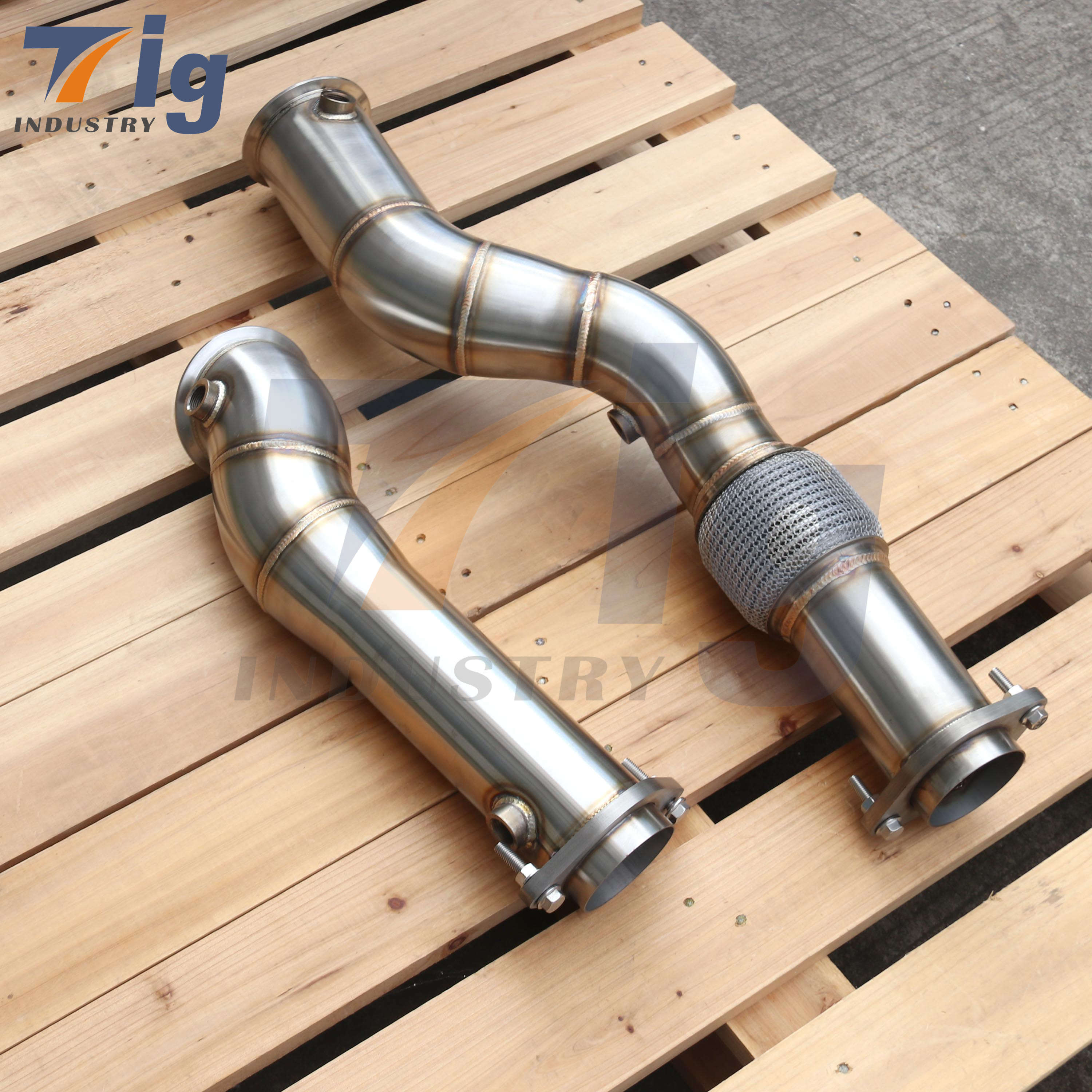Stainless Steel DOWNPIPE S58 M3 G80 M4 G82 3.0T