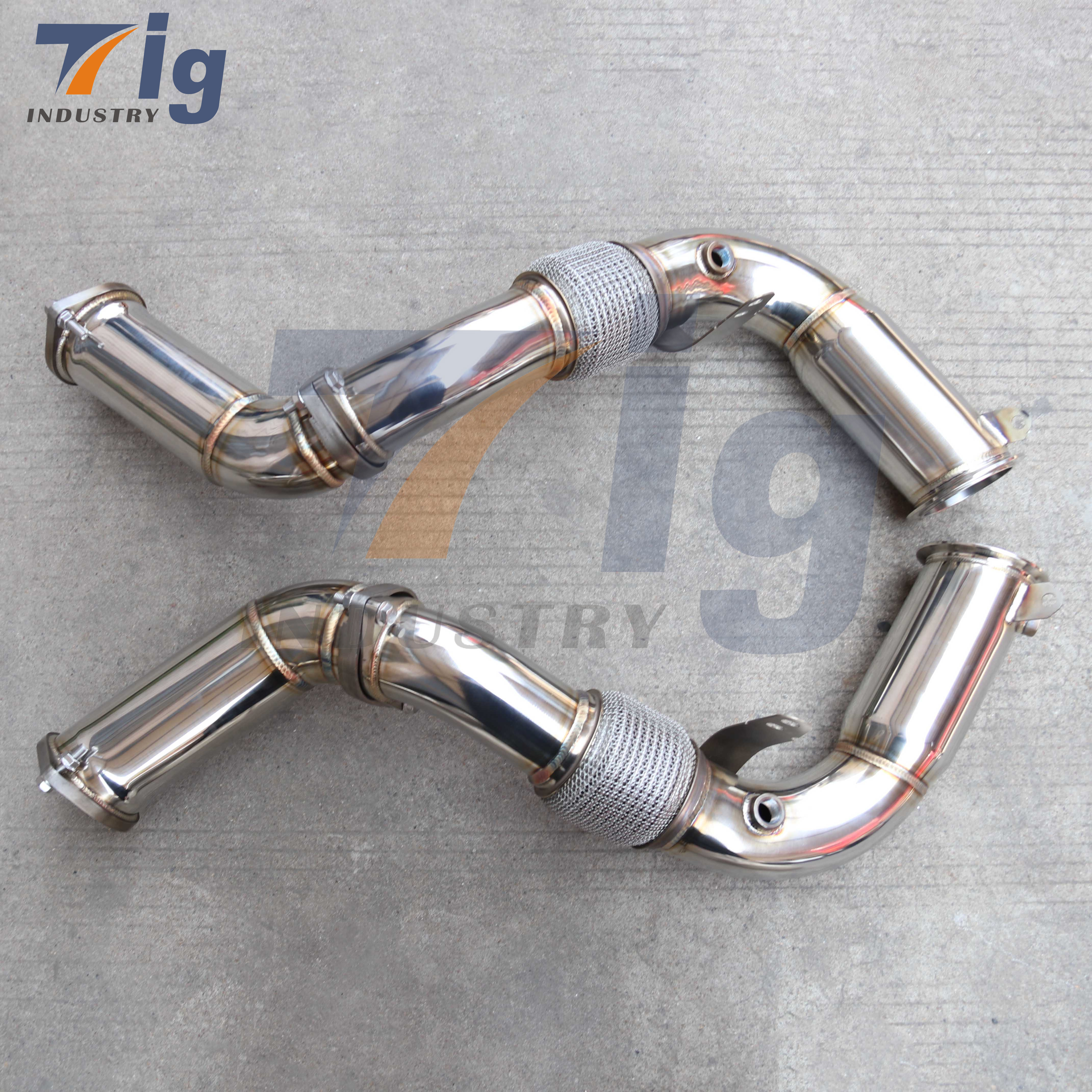 SS304 BMW G90 M5 M8 Downpipe
